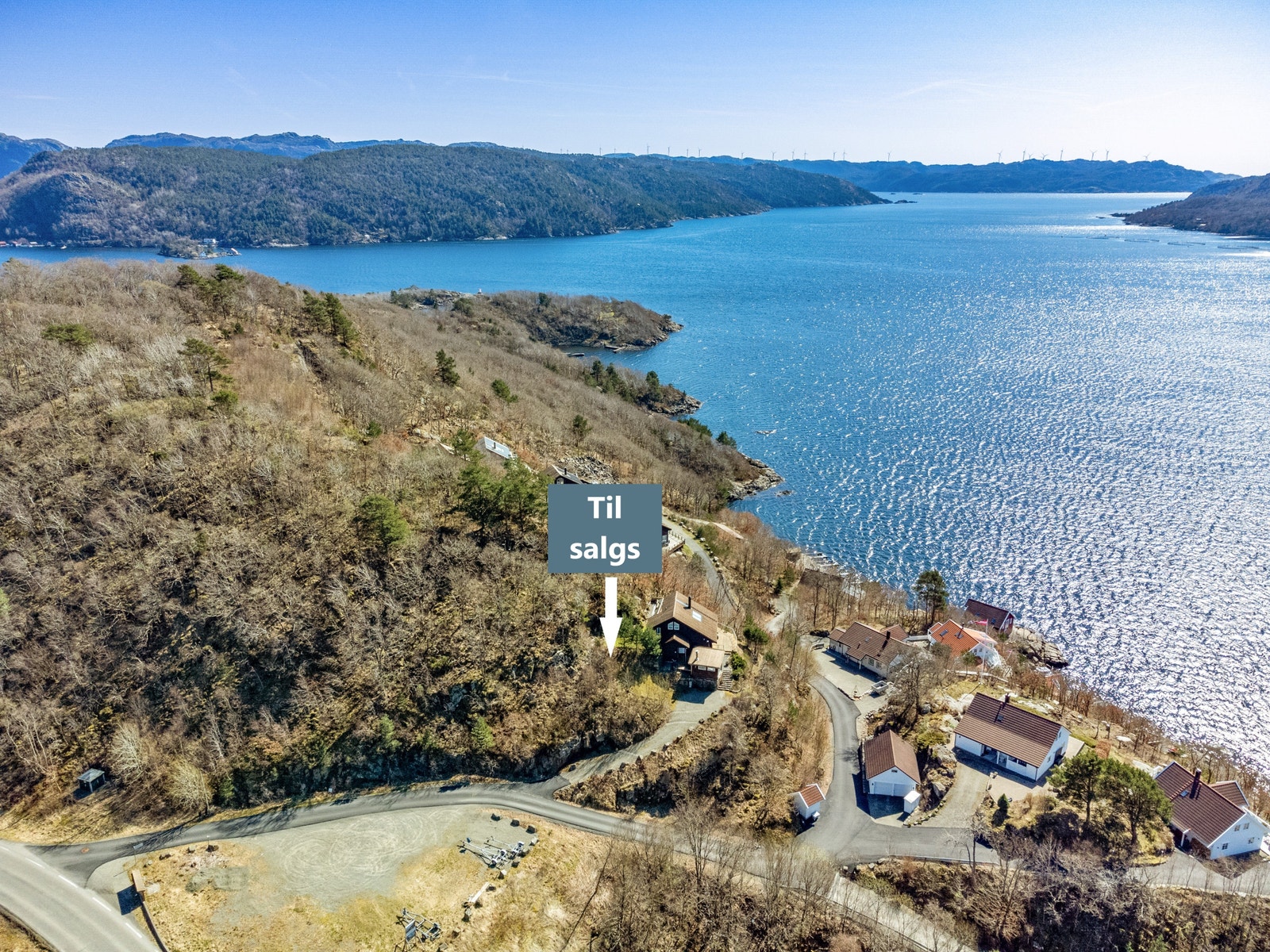 Plassering av tomt 1 Galleribilde