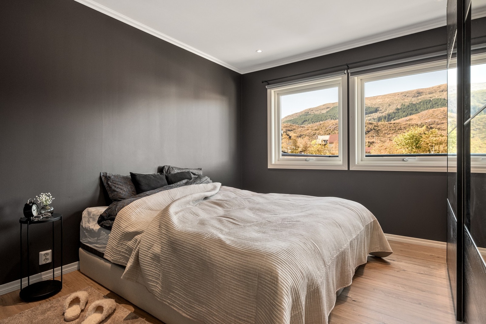 Hovedsoverommet er målt til 12,5 m². Galleribilde