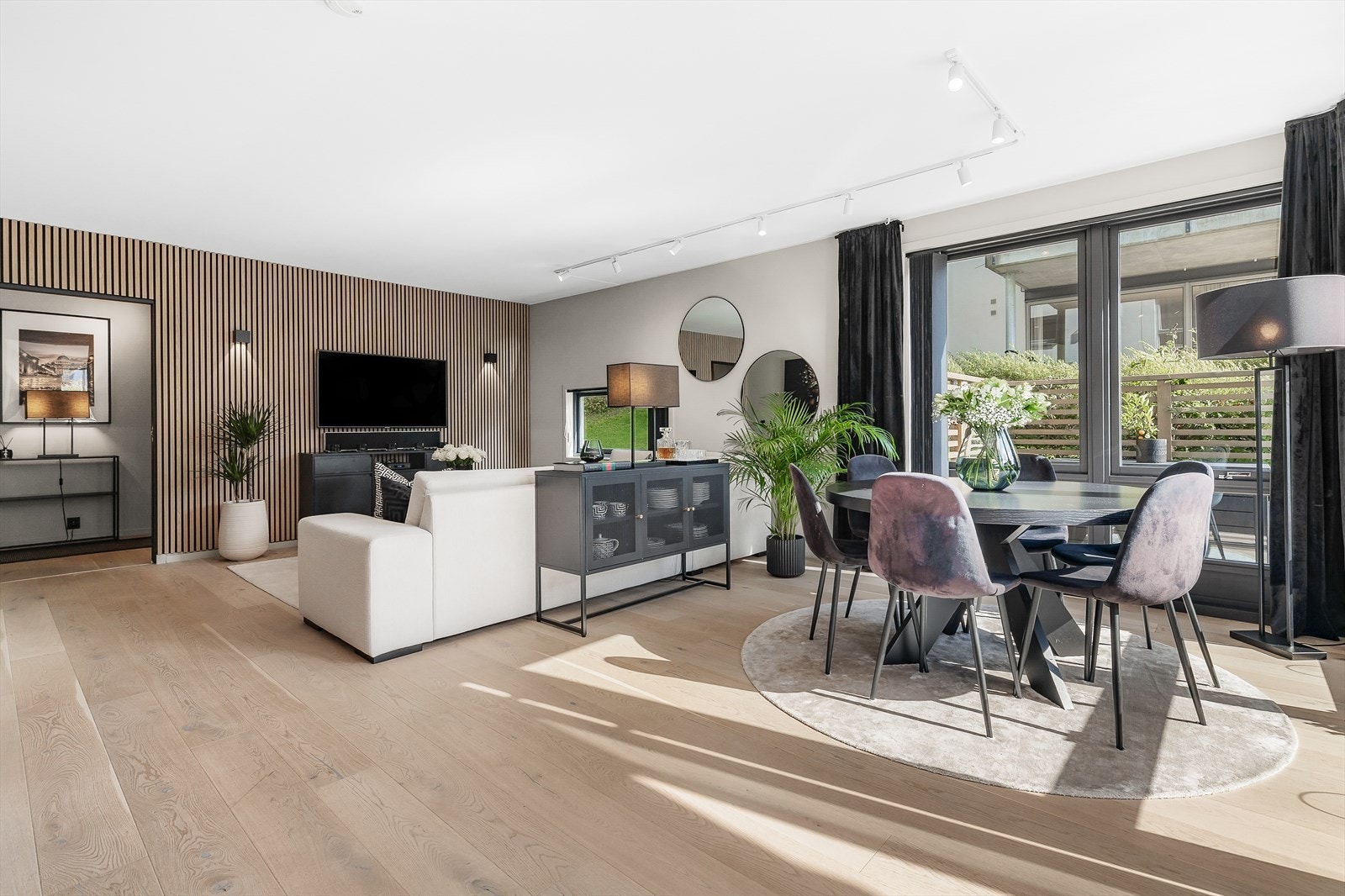 Den gode planløsningen gjør det enkelt å møblere etter både ønske og behov. Galleribilde