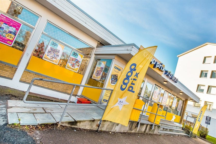 Nærbutikken er Coop Prix, og ligger en kort spasertur unna Galleribilde