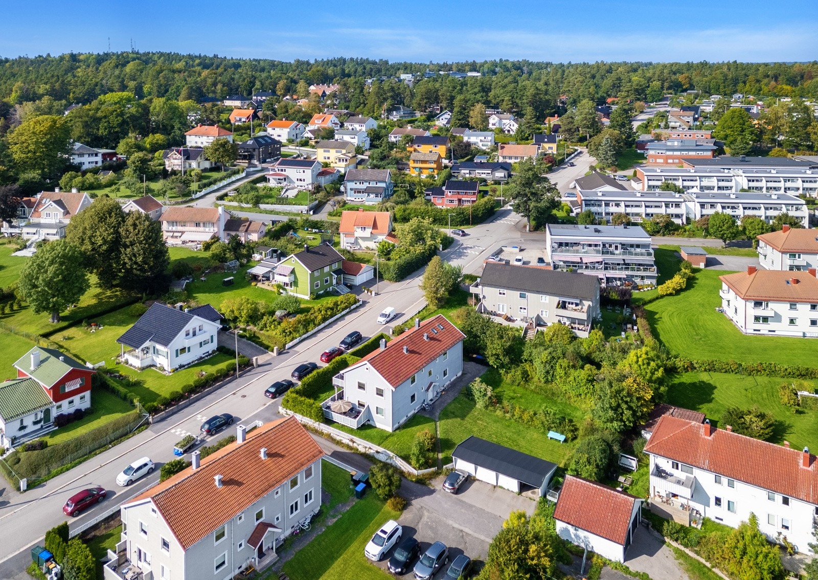 Ettertraktet område på Solvang med kort vei til skog med herlige turområder Galleribilde