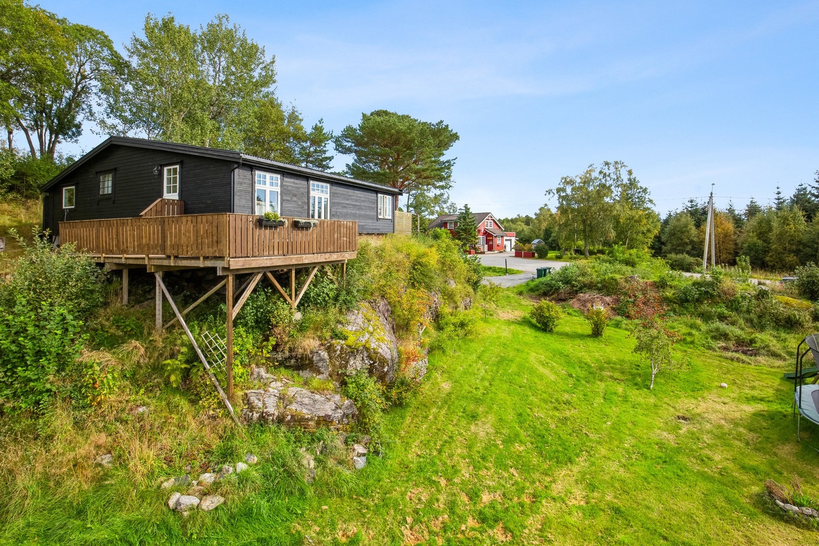 Godt vedlikeholdt fritidsbolig Galleribilde