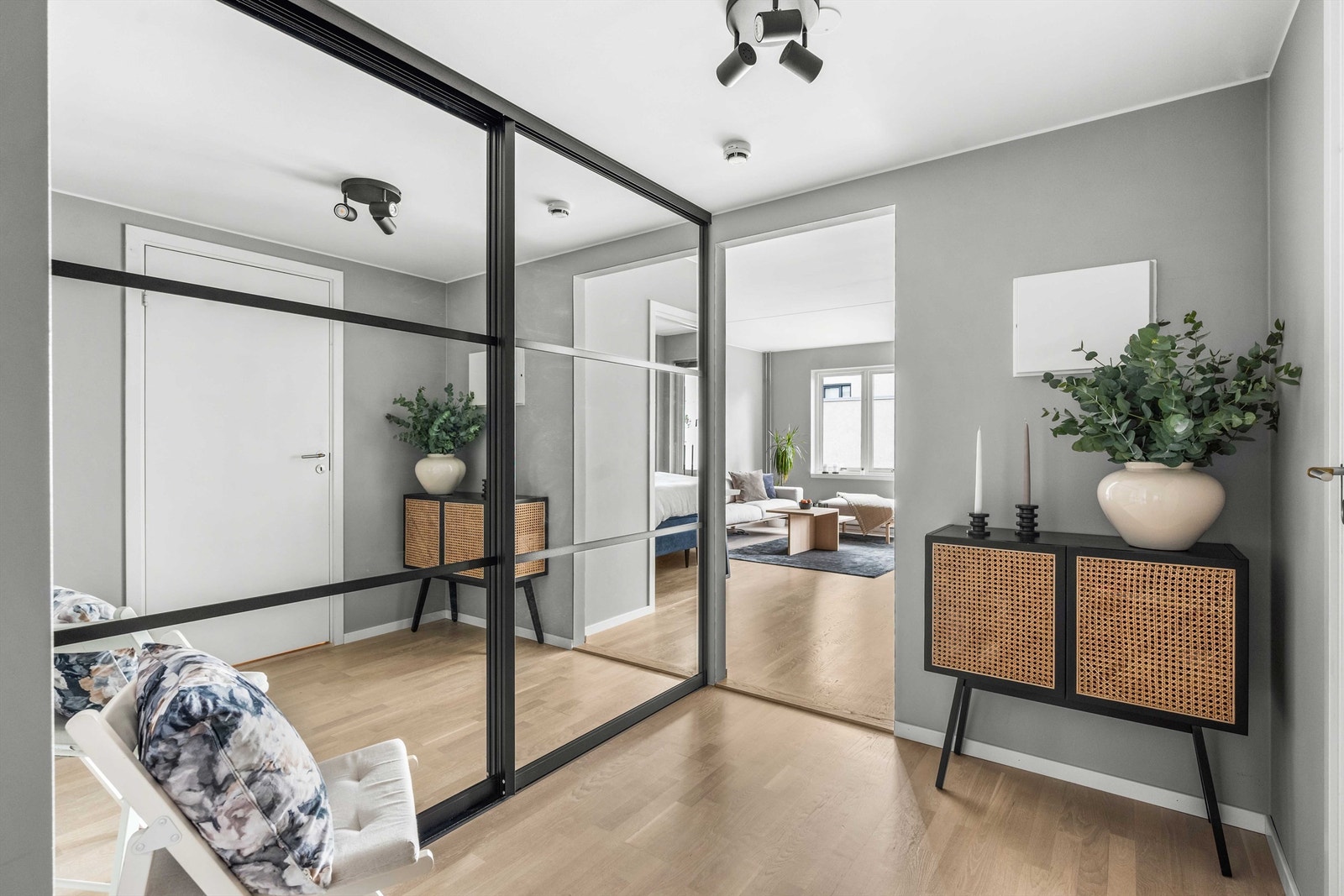 Velkommen inn i en hyggelig entré Galleribilde