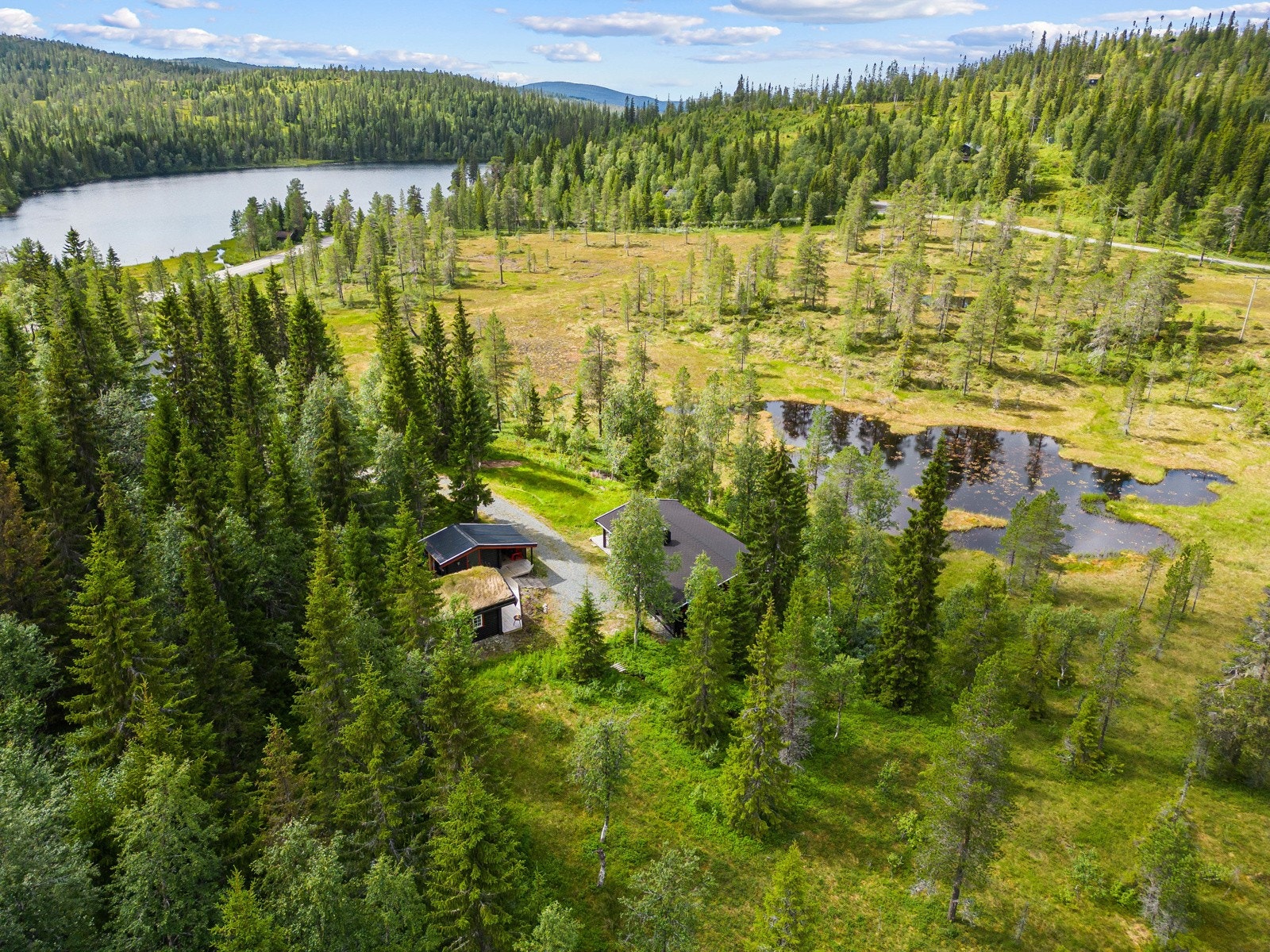 Dronefoto Galleribilde