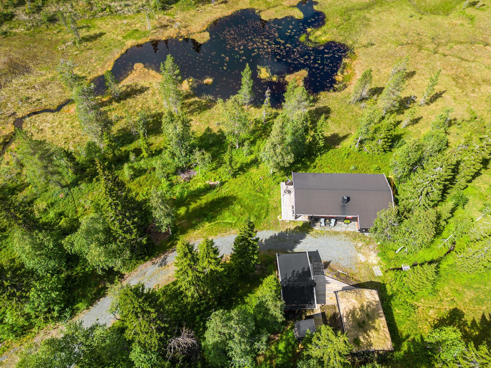 Dronefoto Galleribilde