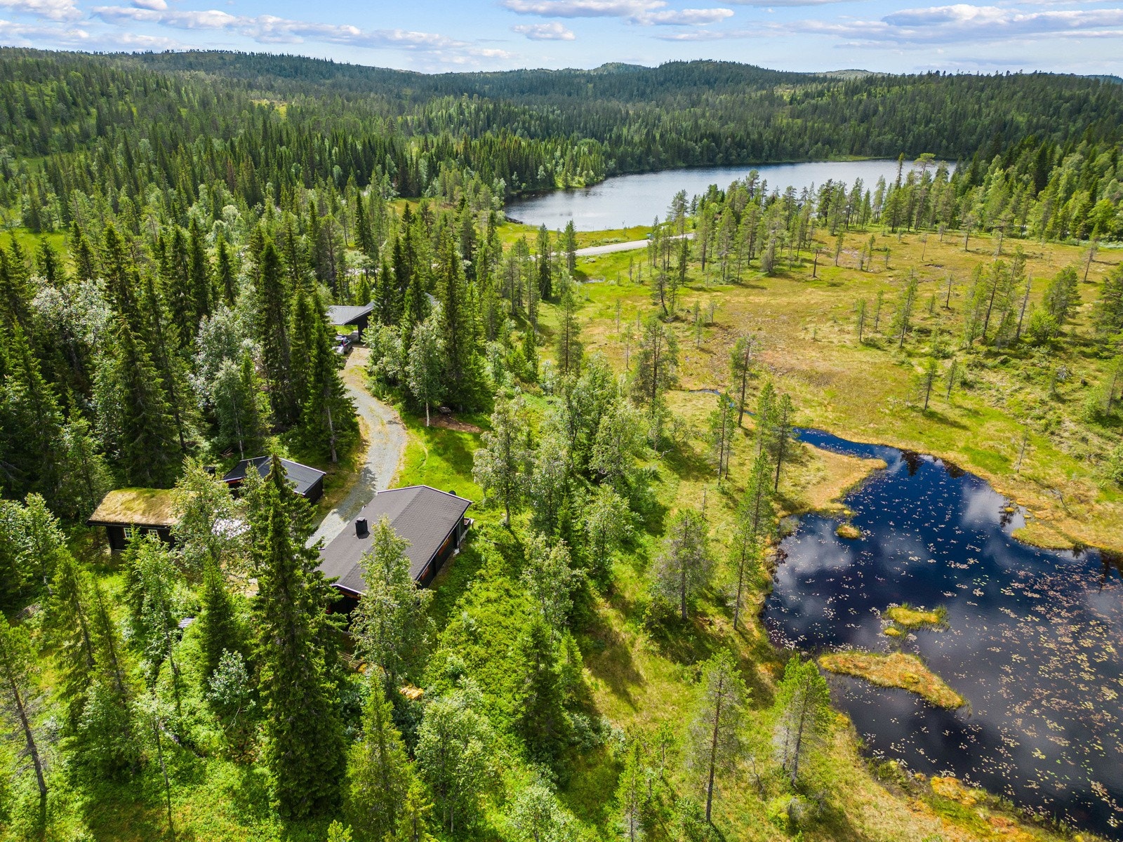 Dronefoto Galleribilde