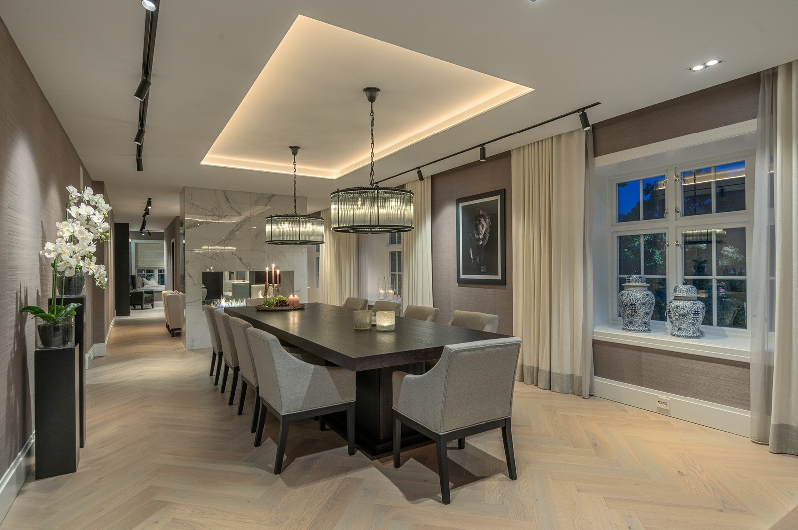 Materialvalg og tekniske installasjoner av ypperste kvalitet. Galleribilde