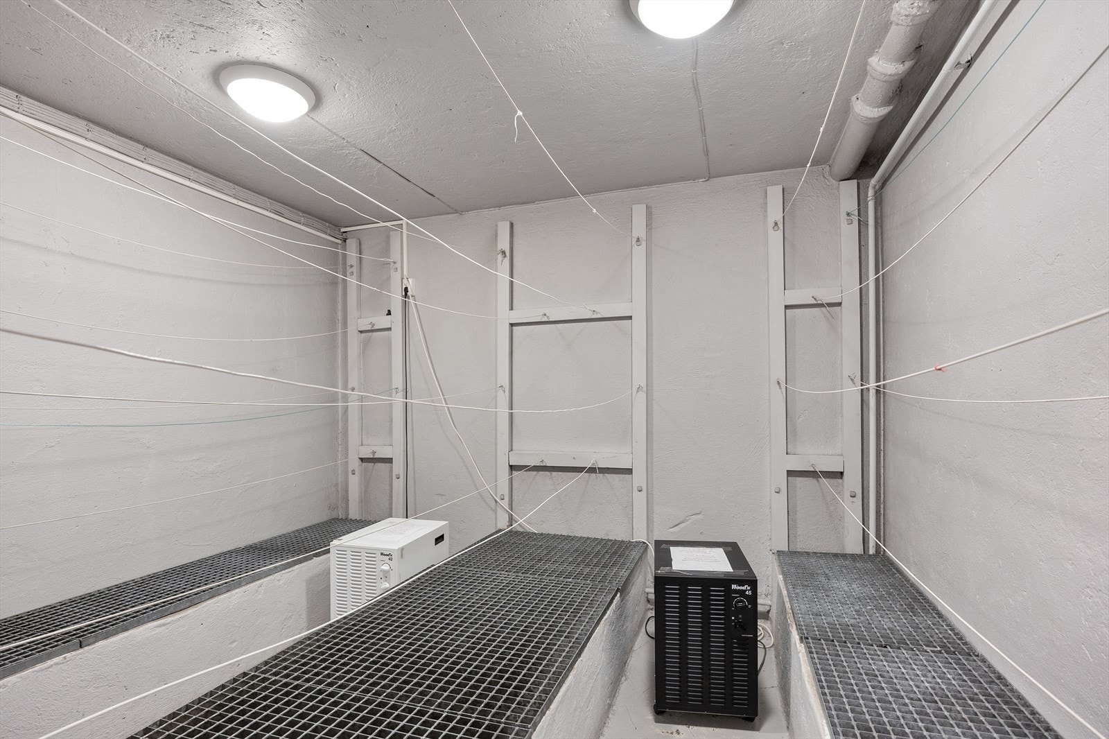Sameiet tilbyr også et rom for tørking av klær. Galleribilde