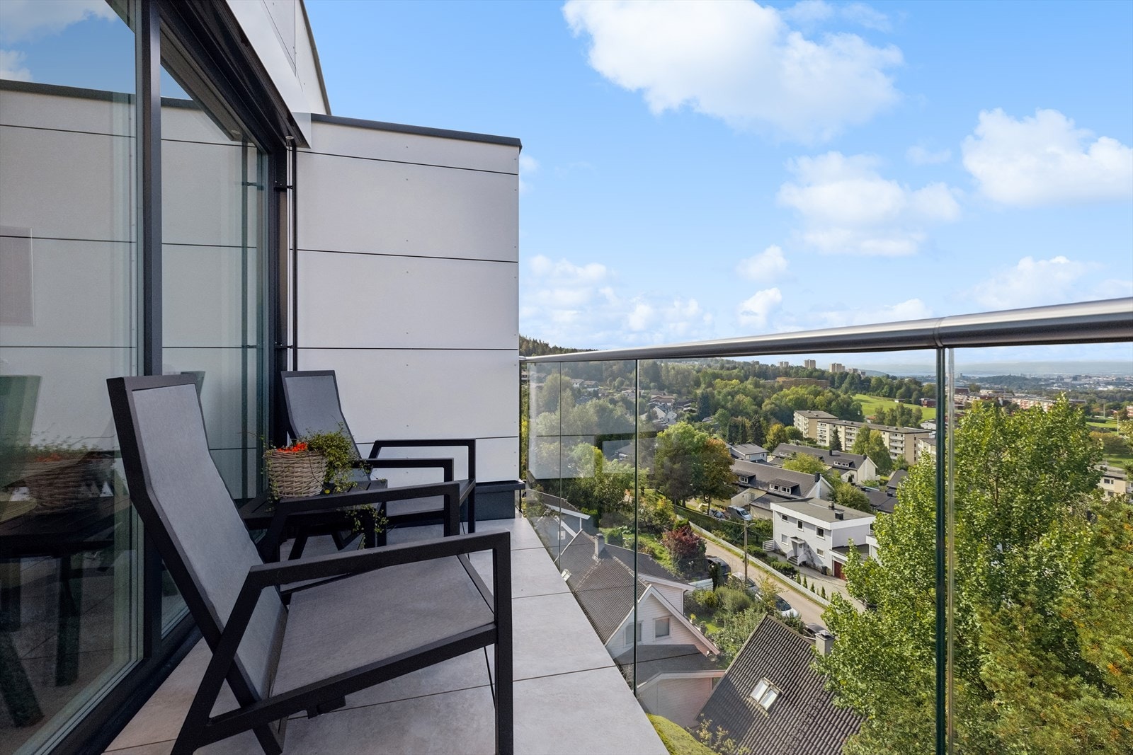 Her kan du virkelig nyte en fantastisk solnedgang. Galleribilde