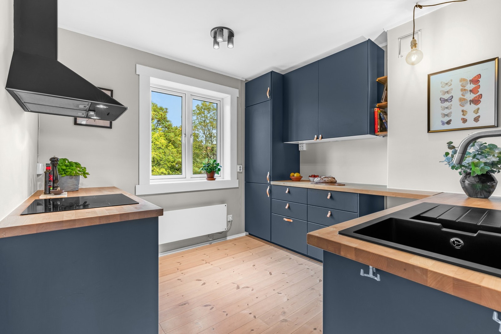 Leiligheten har et separat kjøkken Galleribilde