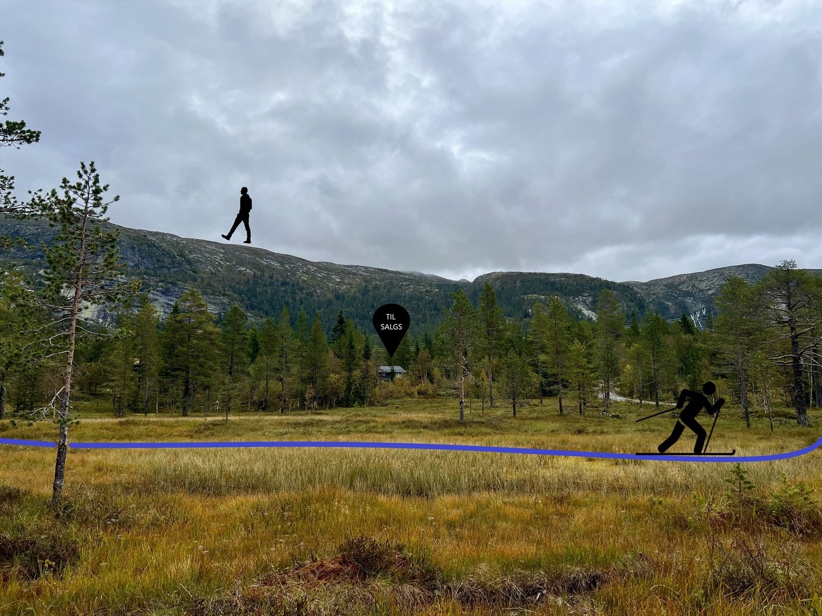 Området byr på flere flotte fiskevann, godt merkede turstier og preparerte skiløyper. Det er et yndet sted for deg som søker naturens fred og ro. Galleribilde