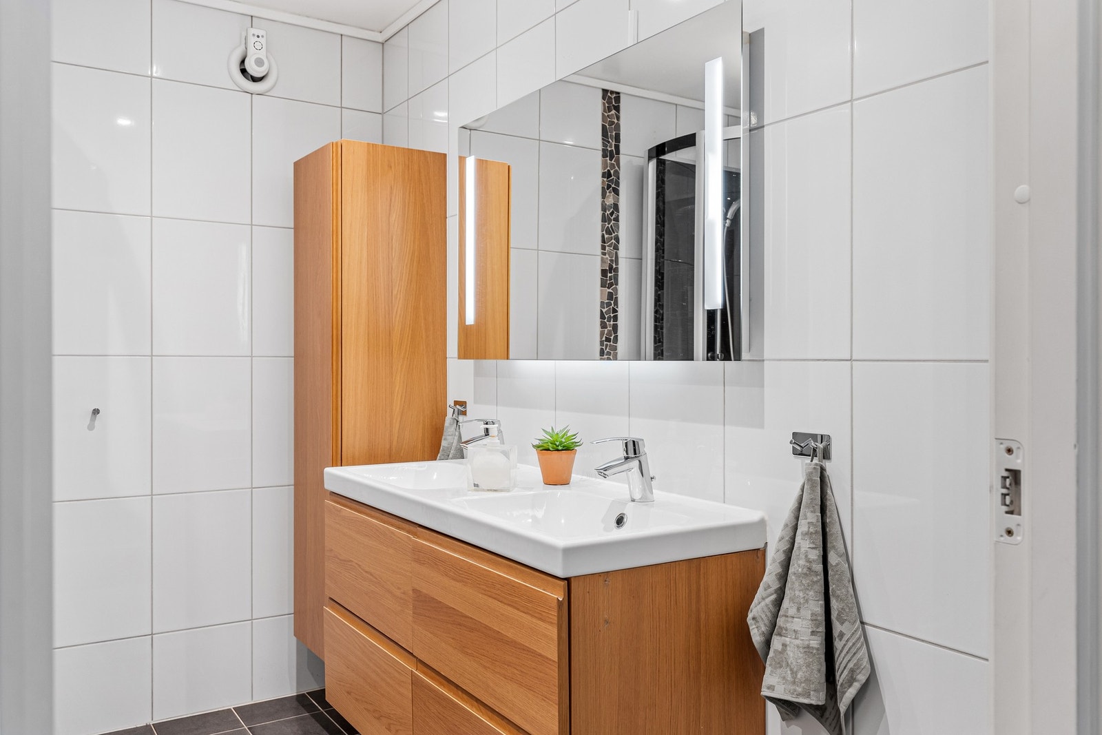 Takstmann har vurdert badet til tilstandsgrad 1. Galleribilde