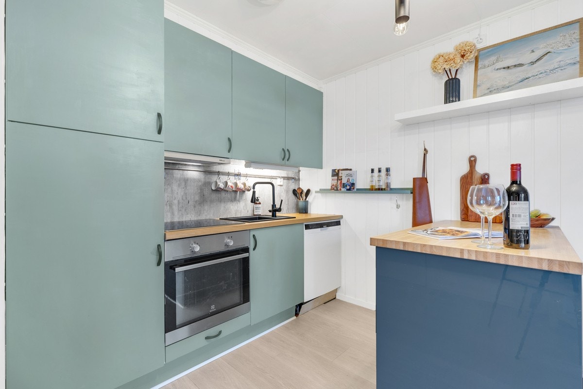 Det ble utført oppgraderinger av kjøkkenet i 2017, samt senest sommeren 2024. Galleribilde