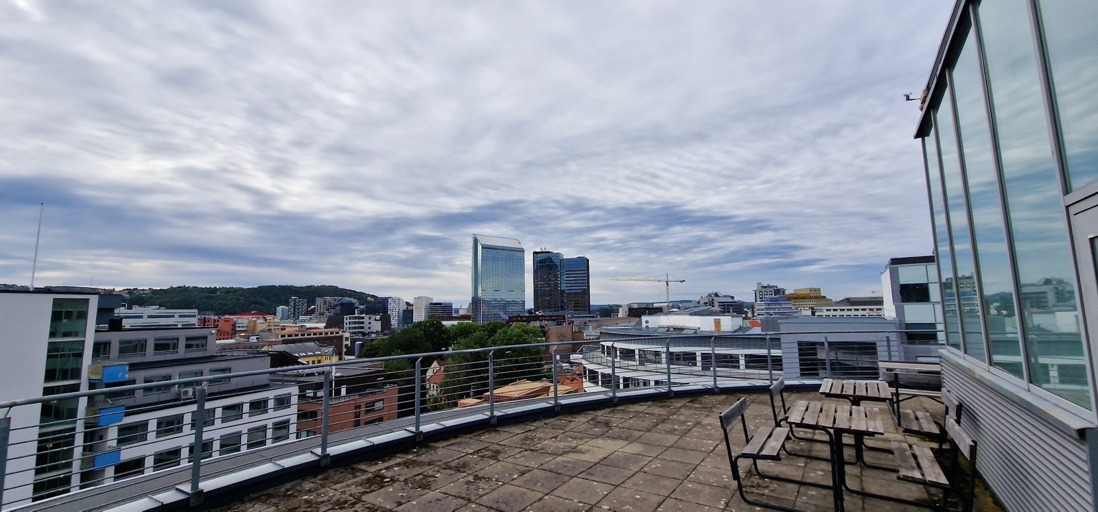 Felles takterrasse Galleribilde
