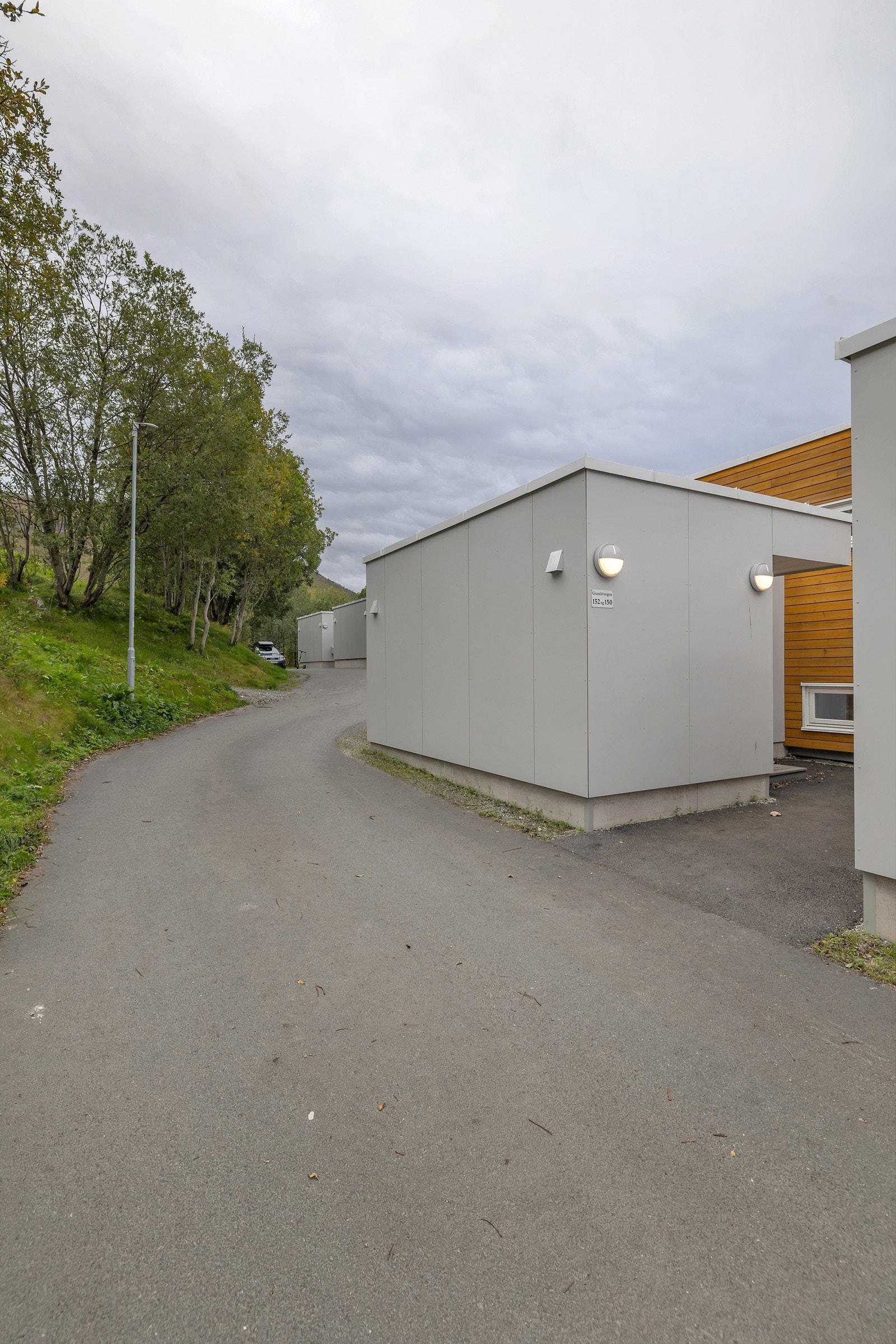 Fasadene ble for noen år siden renoverte Galleribilde