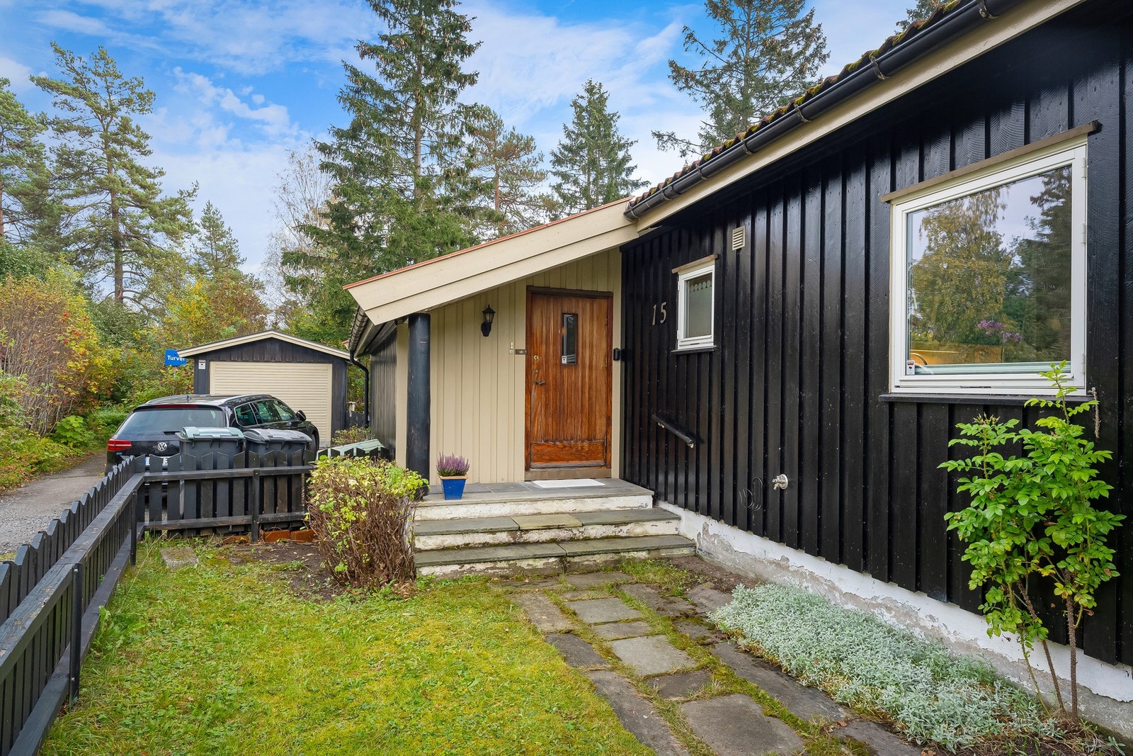 Representativt inngangsparti Galleribilde