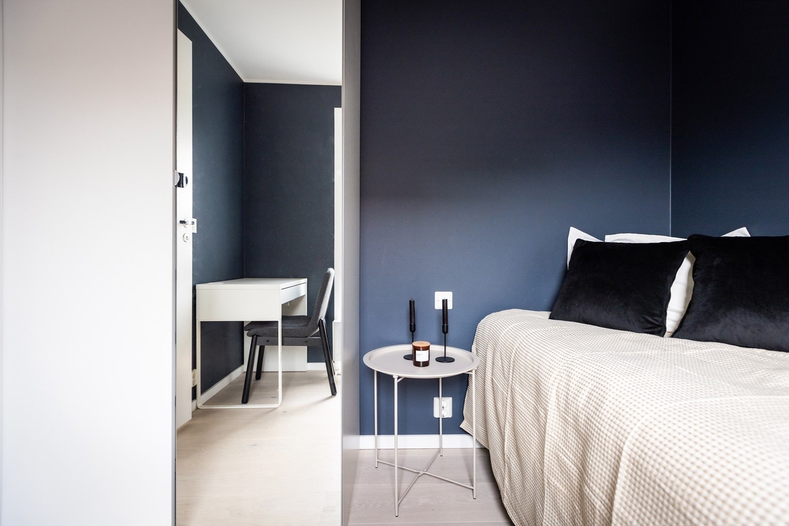 Her er det plass til en seng, garderobeløsning, skrivepult og/eller annen innredning. Galleribilde