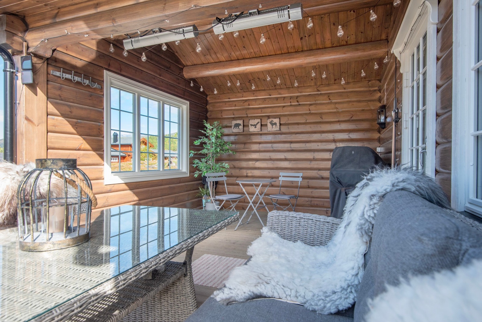 Overbygget del av terrasse Galleribilde