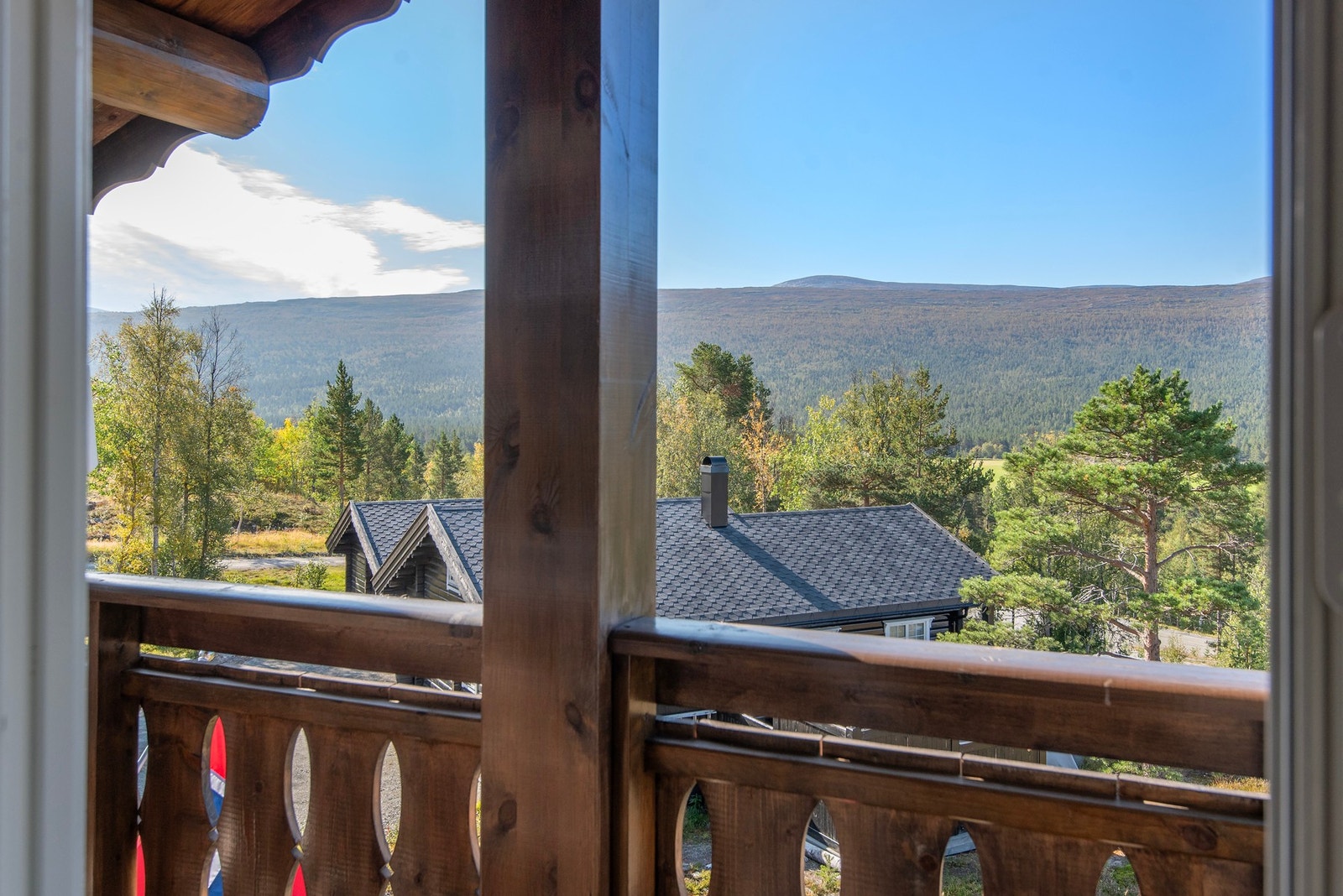 Utsikt veranda Galleribilde