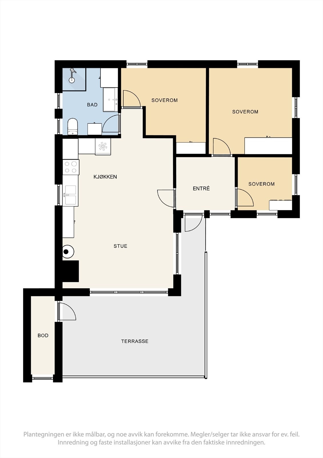 Planskisse. Galleribilde