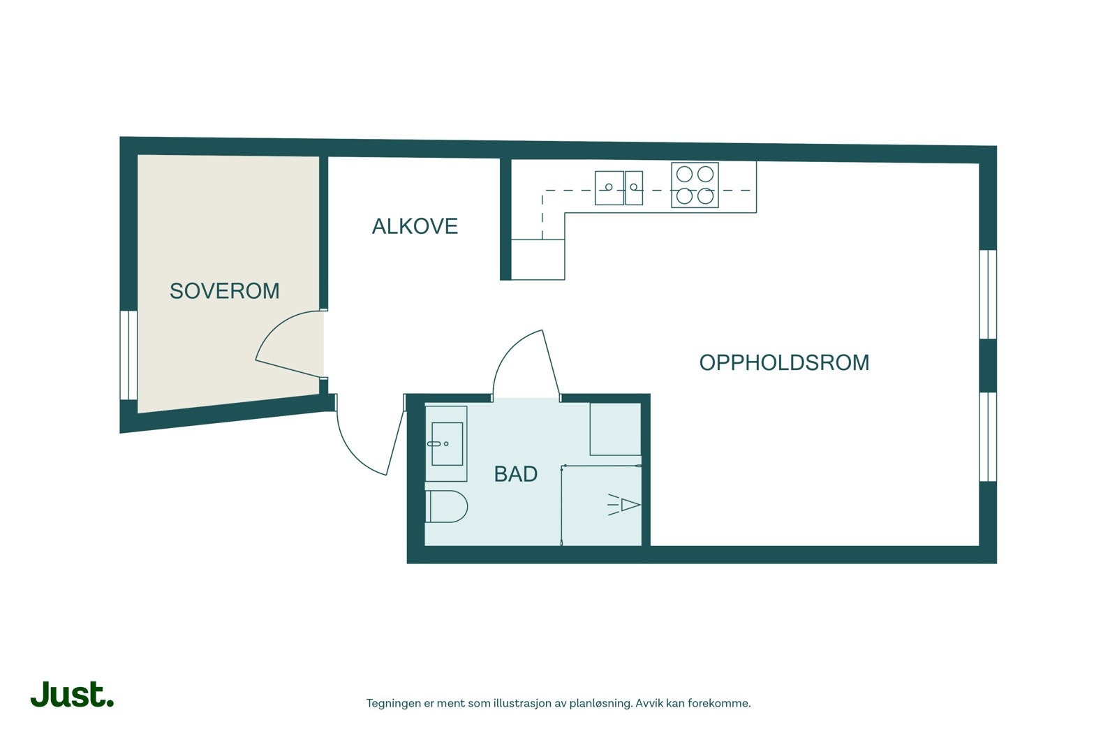 Planskisse Galleribilde