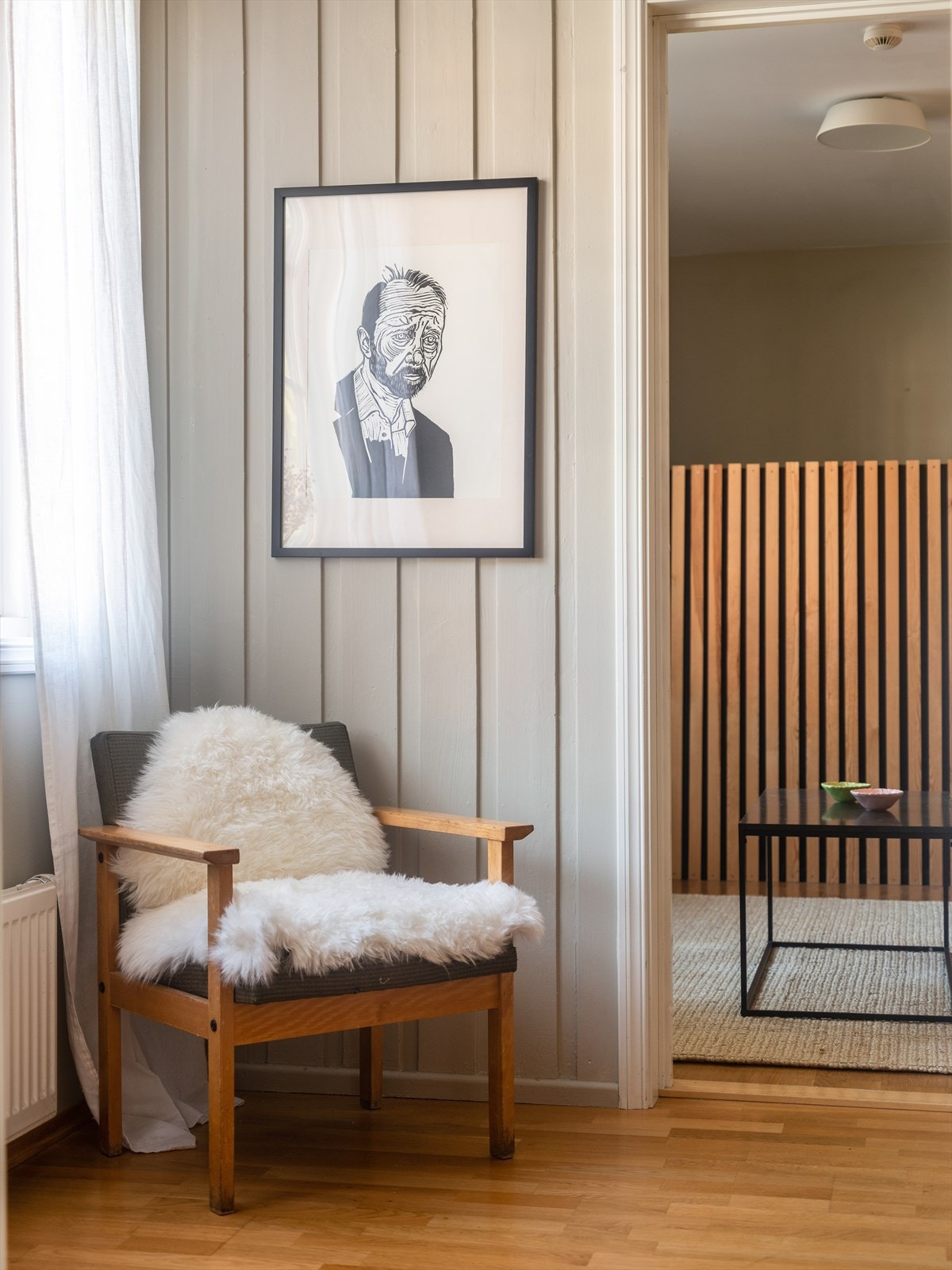 Her får man en fleksibel planløsning med adskilte oppholdsrom av god størrelse. Galleribilde