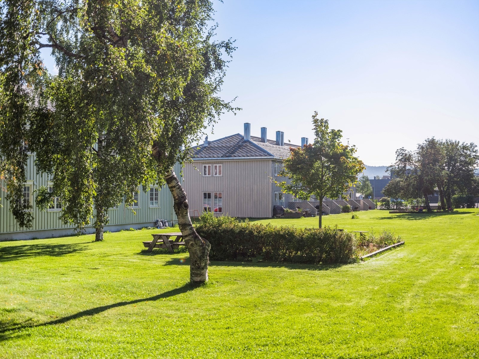 Her kan sommeren nytes i skjermede og solfylte omgivelser. Galleribilde