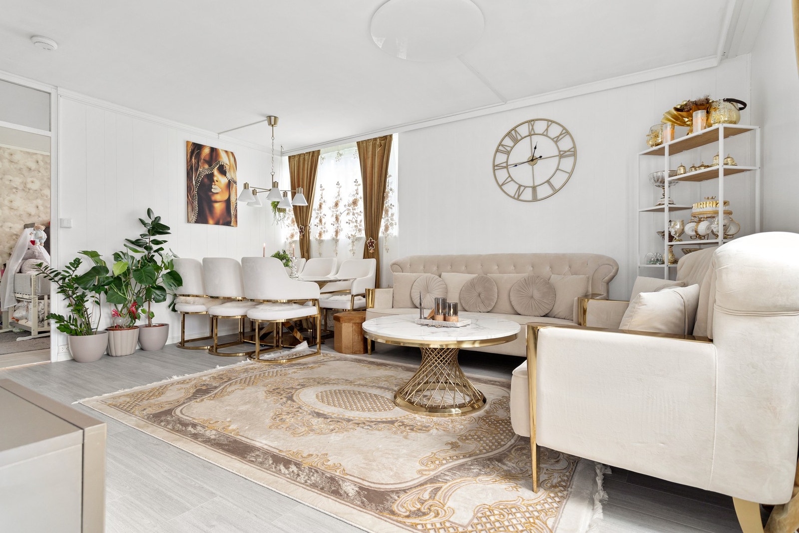 Rålekker 2-roms leilighet i 1. etasje. Galleribilde