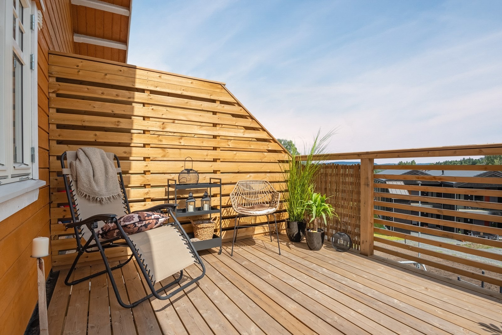 Et rolig sted der ettermiddagene kan nytes etter endt arbeidsdag. Galleribilde