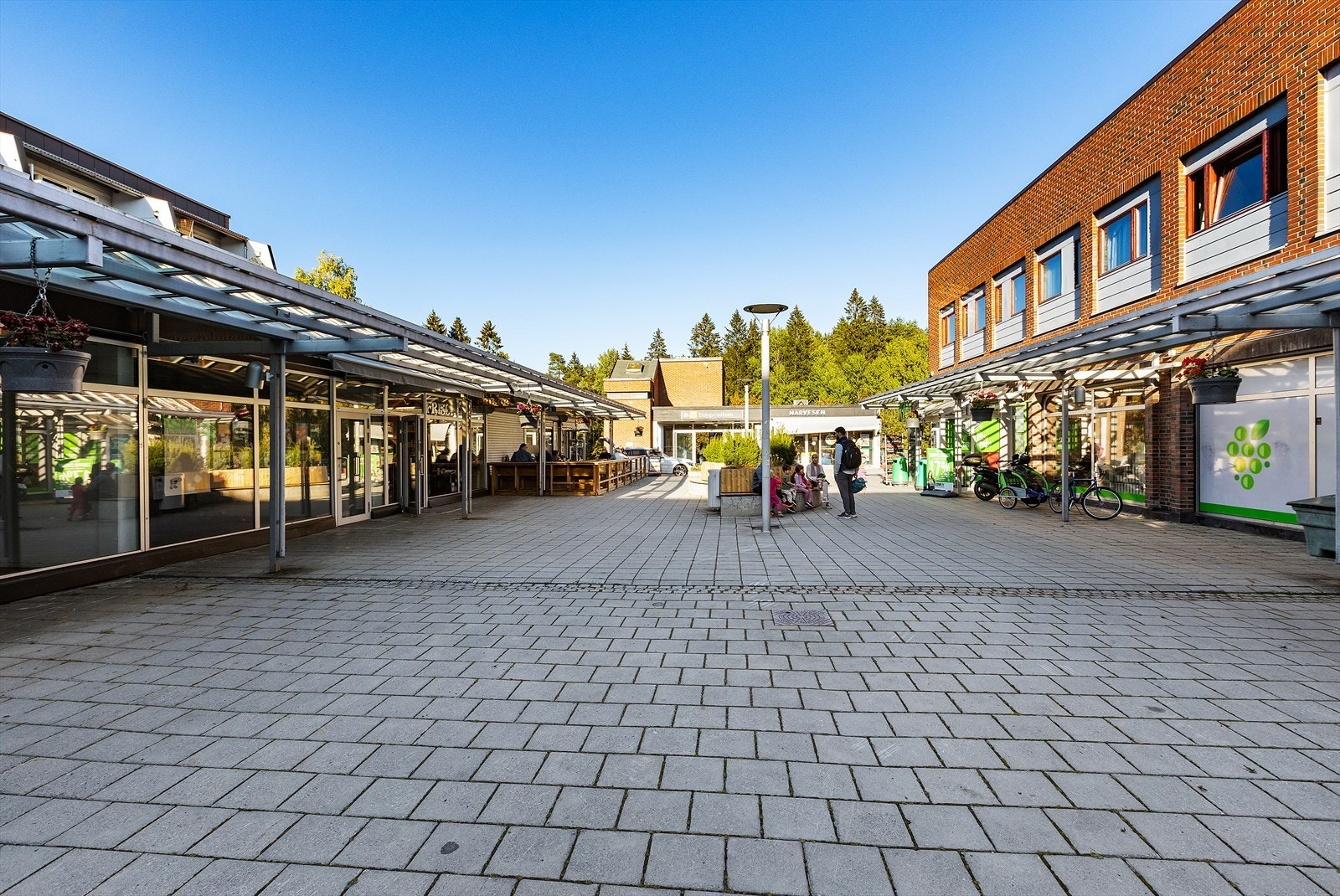 Om man ønsker å besøke et av de større kjøpesentrene i området kan man ta turen til Furuset senter eller Alna senter Galleribilde