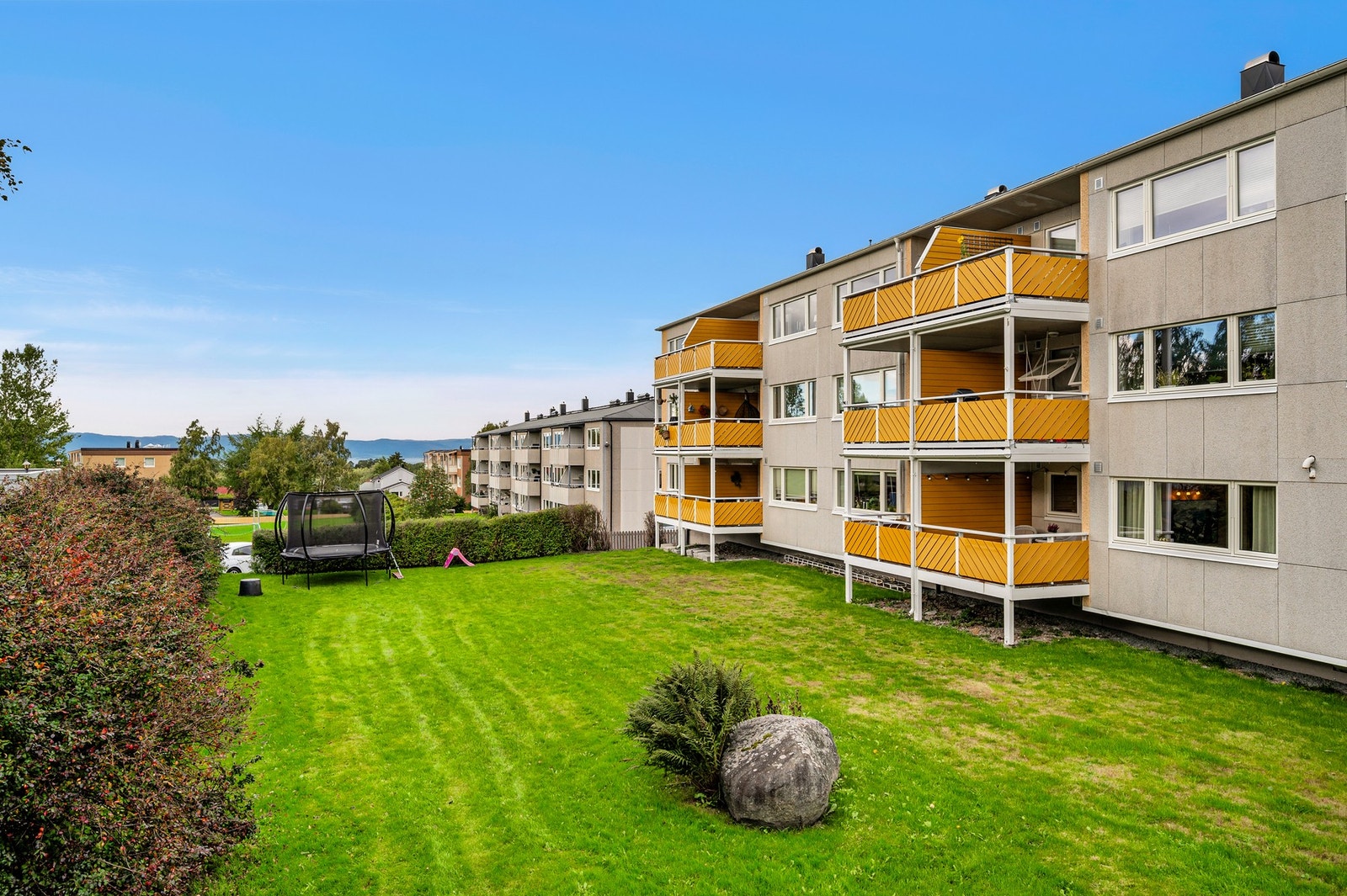 Borettslaget bærer preg av å være både godt driftet og vedlikeholdt. Bygget ble utvendig rehabilitert i 2018, hvor bl.a vinduer ble
byttet, vegger etterisolert og tak byttet. Galleribilde