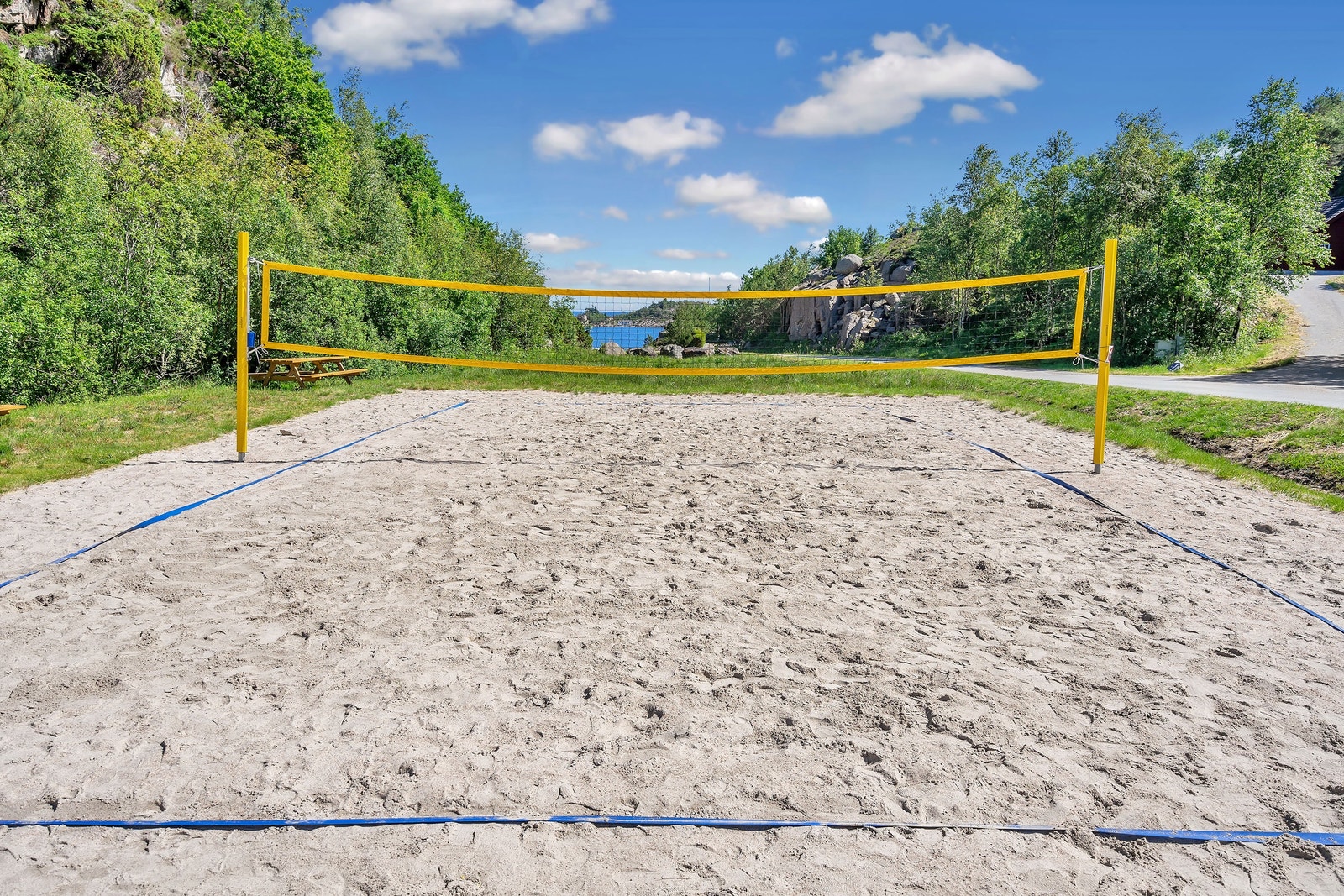 Volleyballbane Galleribilde