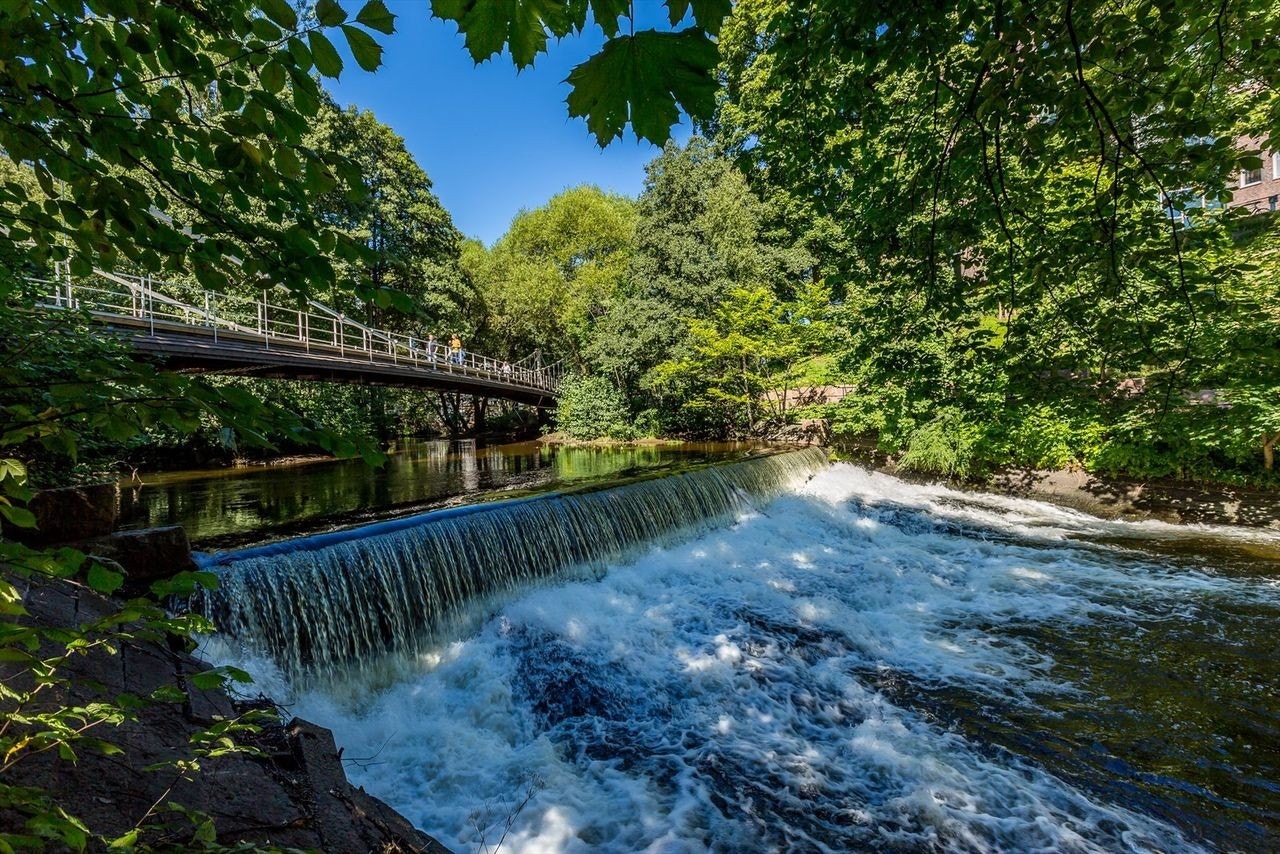 Akerselva i umiddelbar nærhet. Galleribilde