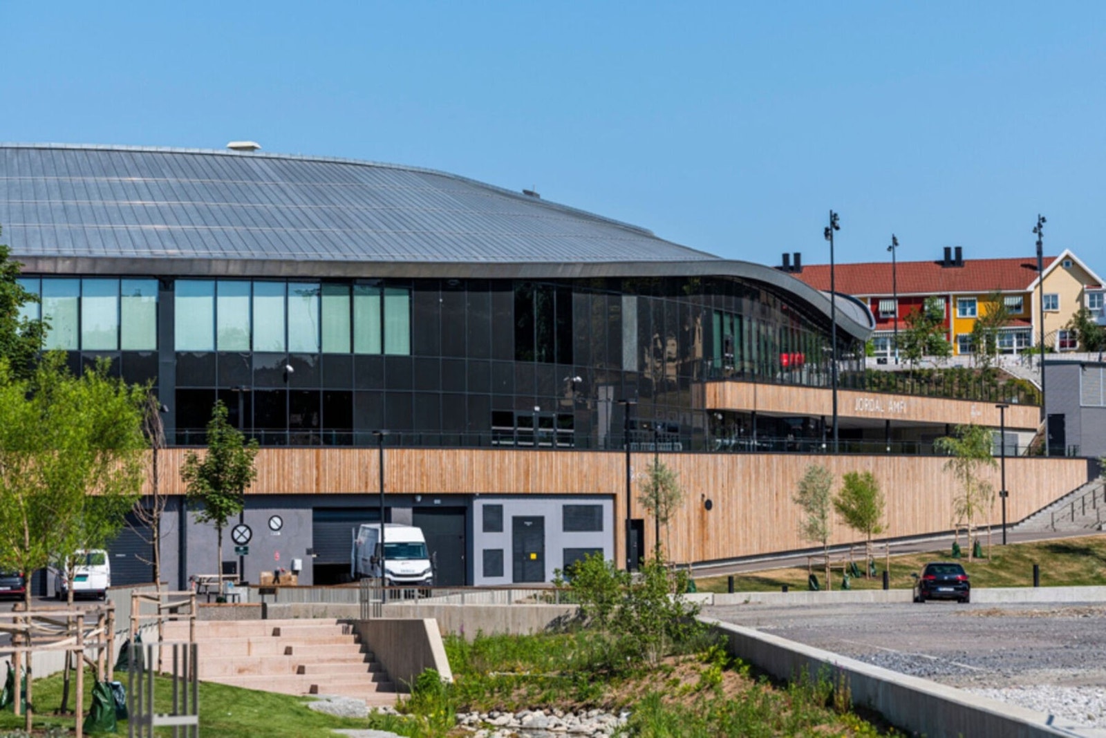 Jordal Idrettspark ligger rett i nærområde. Galleribilde