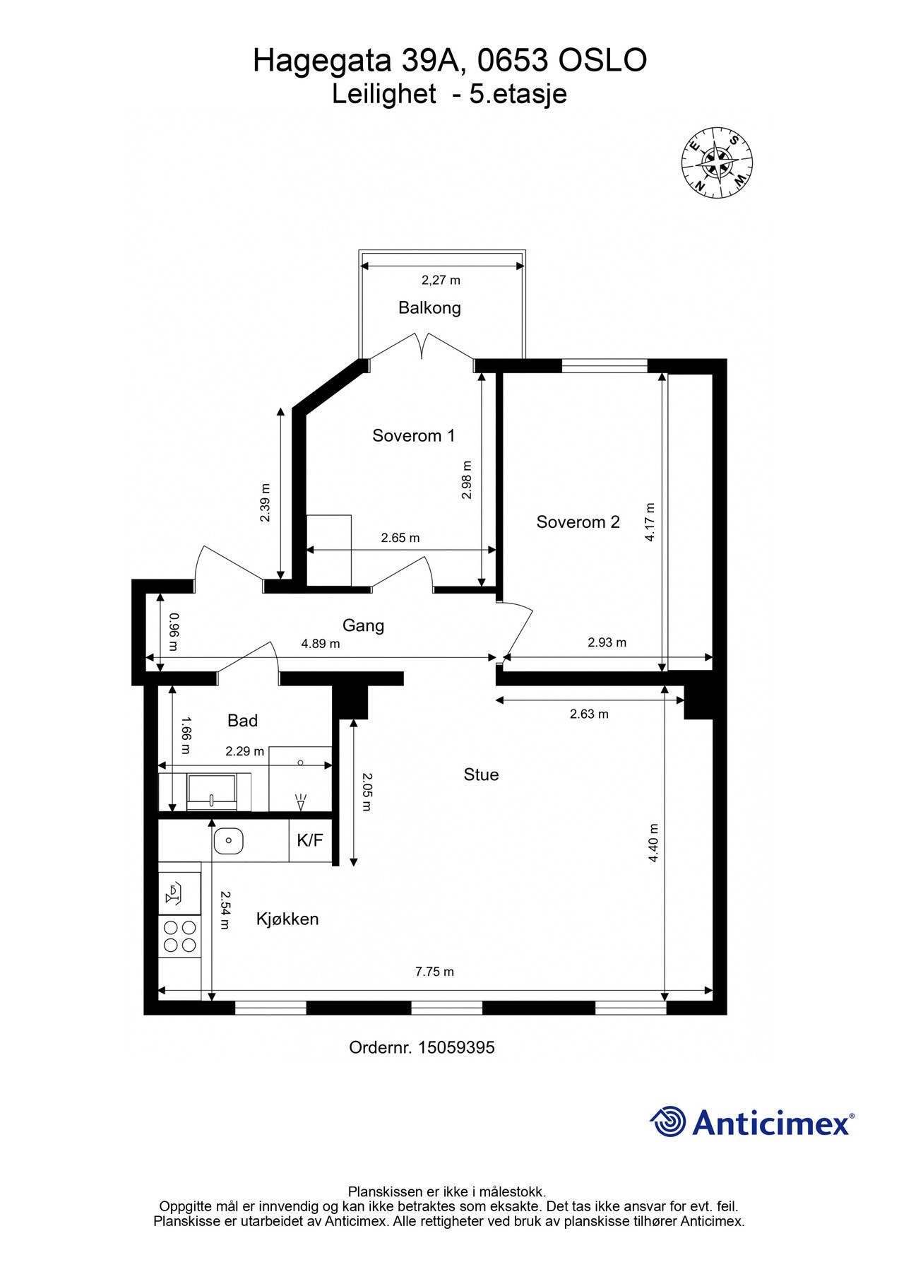 Plantegning. Galleribilde