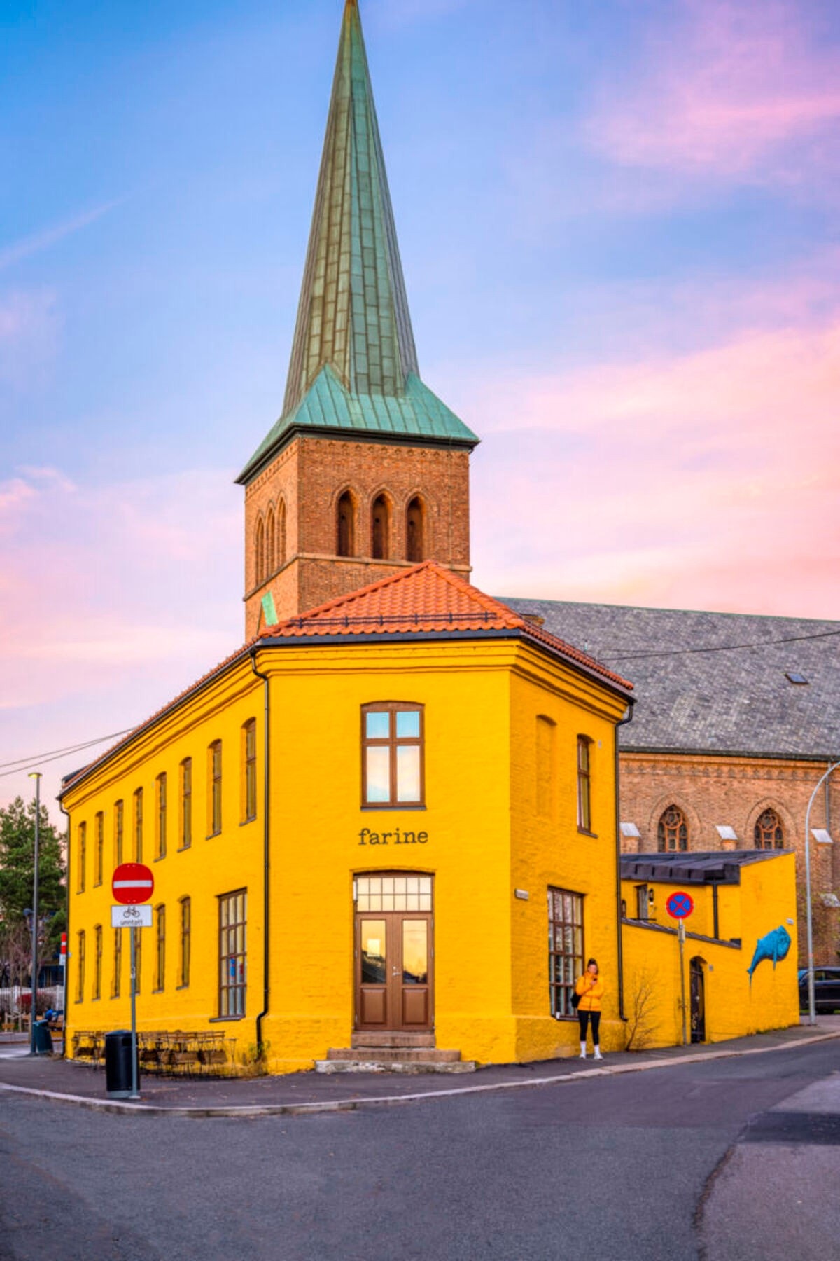 Det anbefales et besøk til bakeriet Farine på Kampen. Galleribilde