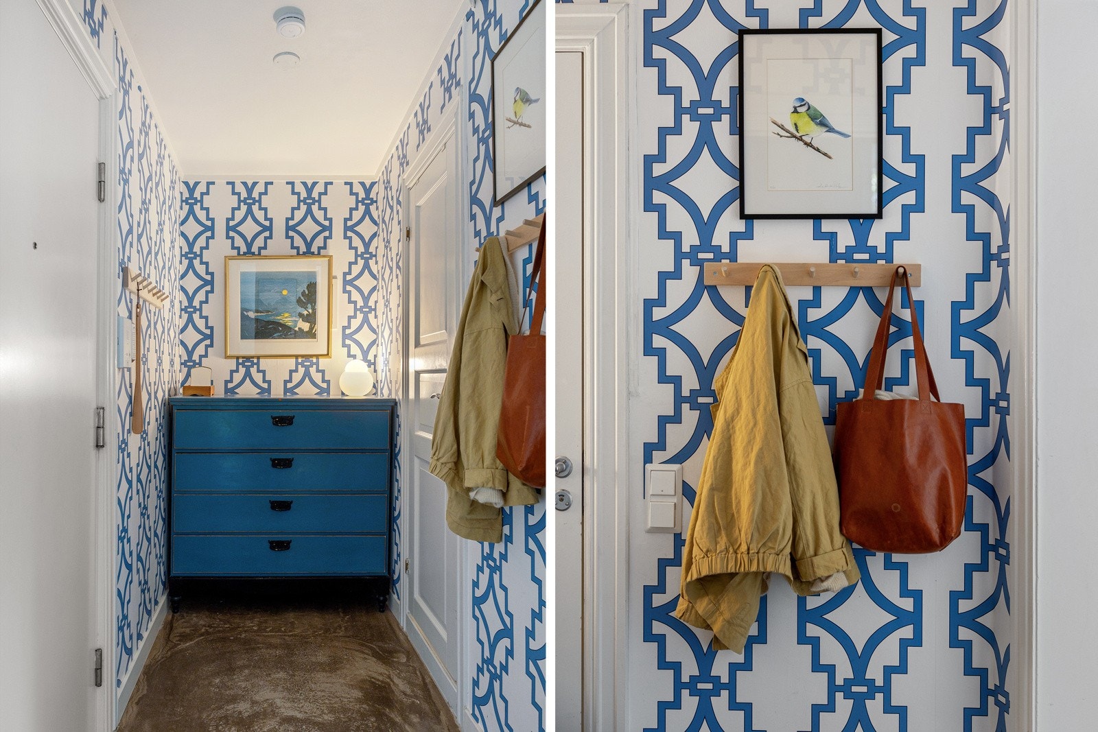 Lekker og innbydende entré. Galleribilde