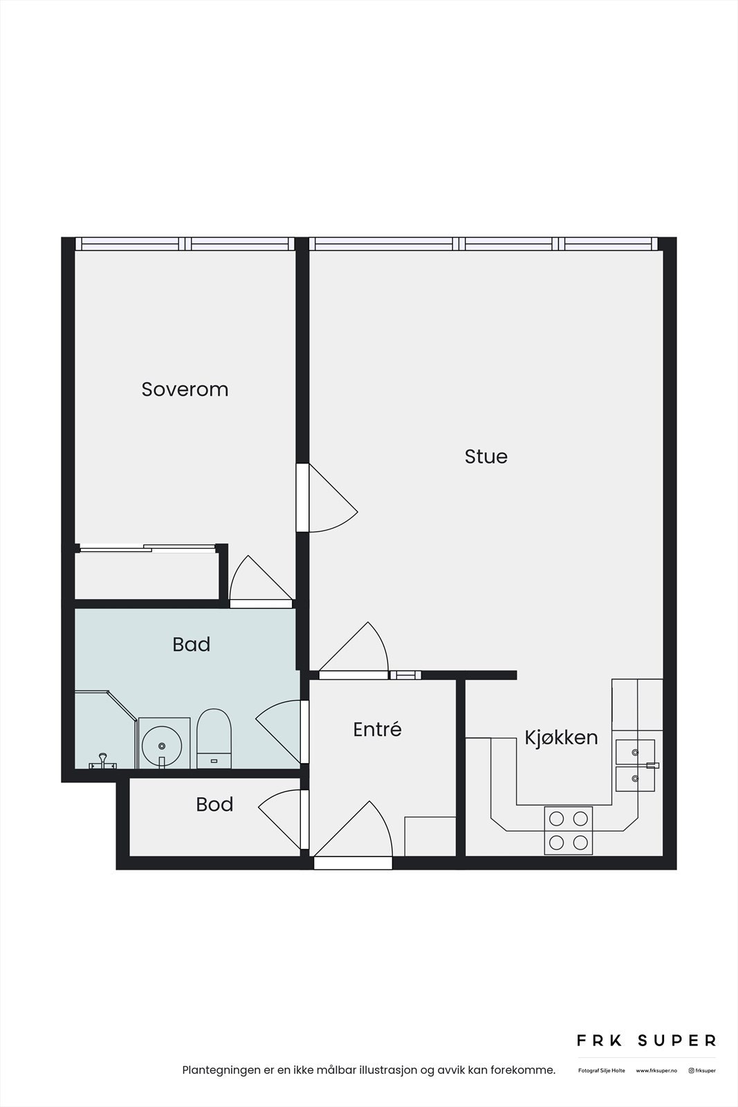 Planskisse Galleribilde