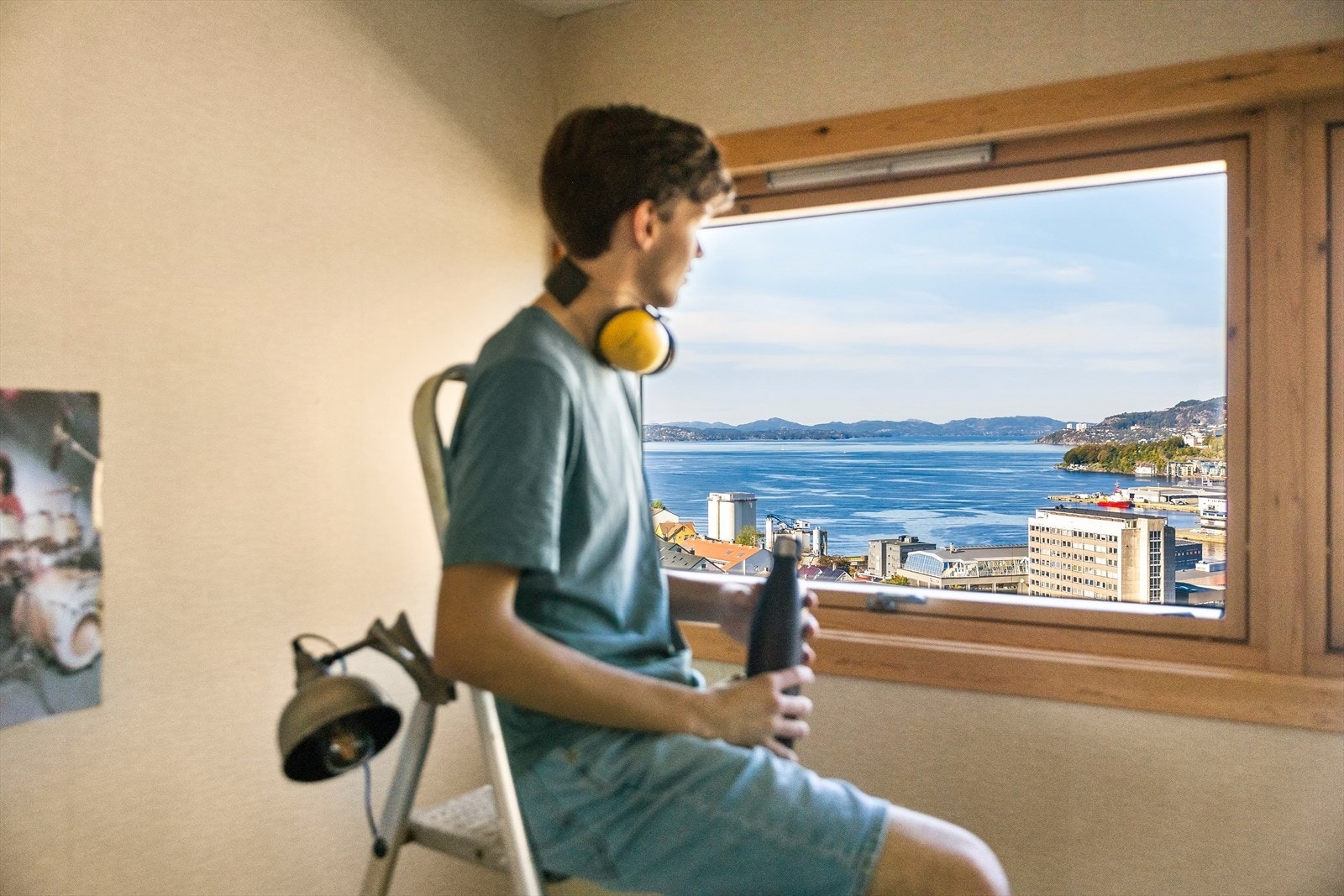 Fra Frydenbølien har man utsikt mot både fjord og fjell! Galleribilde