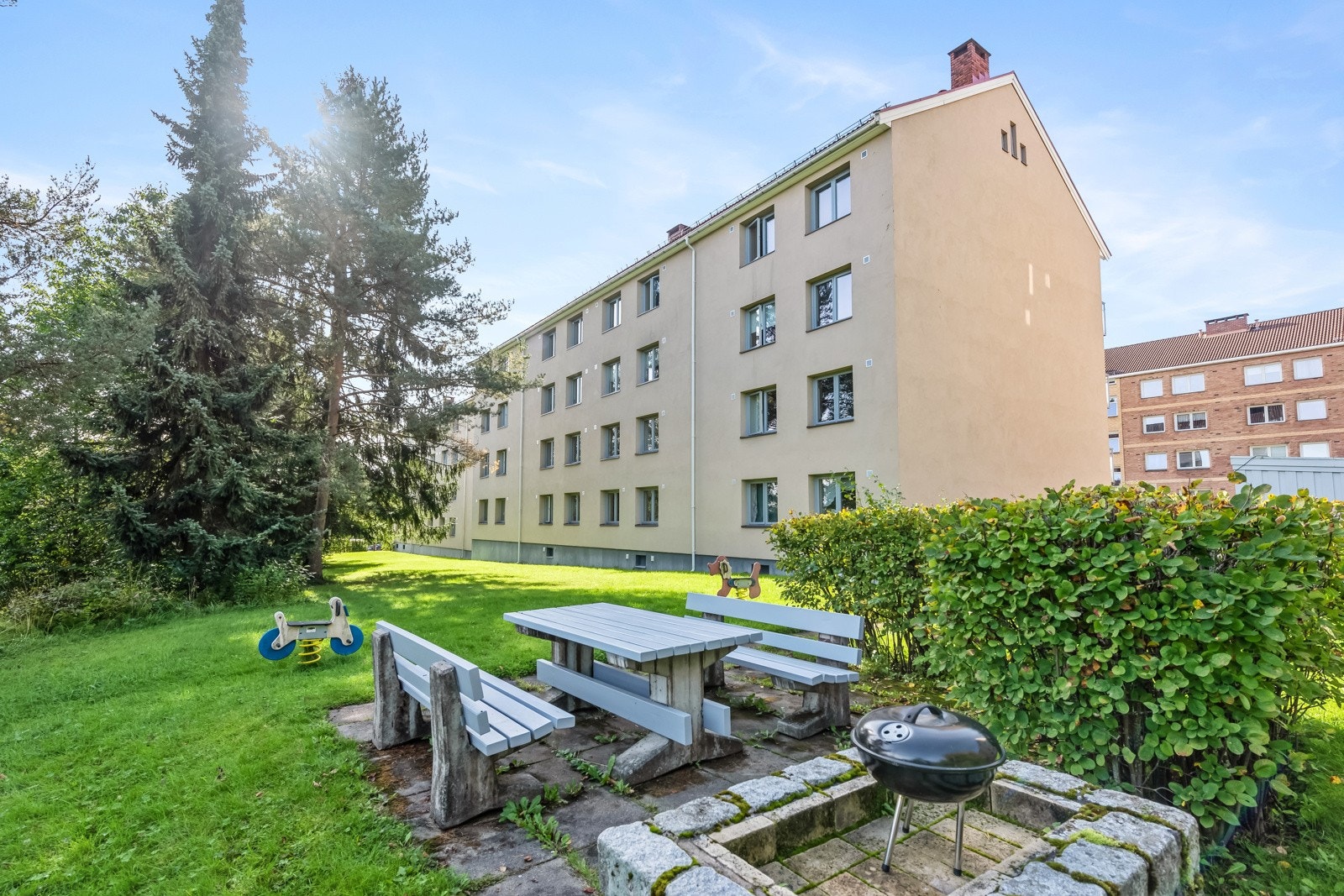 Borettslagets velstelte fellesområder. Galleribilde