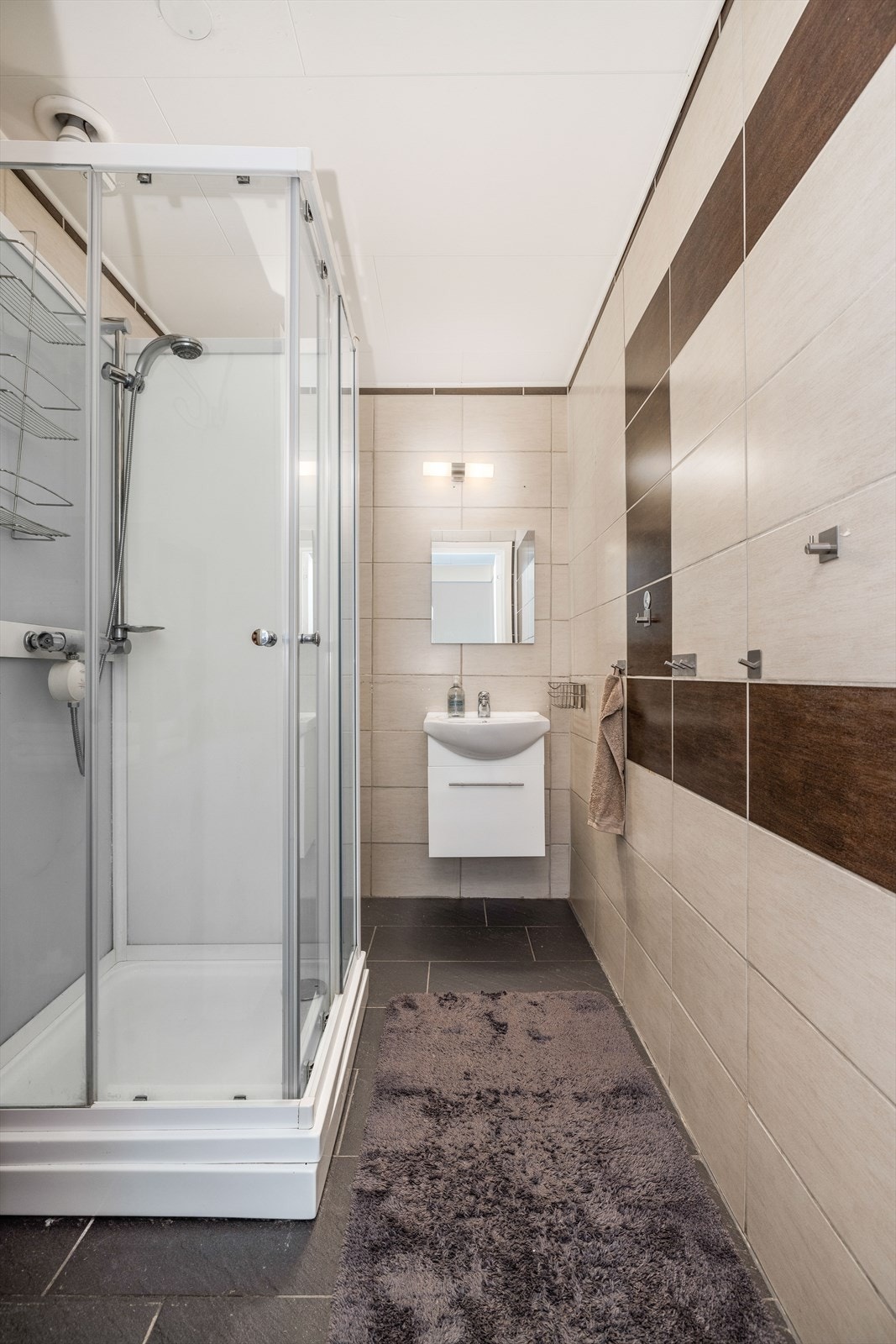 Baderomsinventaret ble fornyet i 2014. Galleribilde