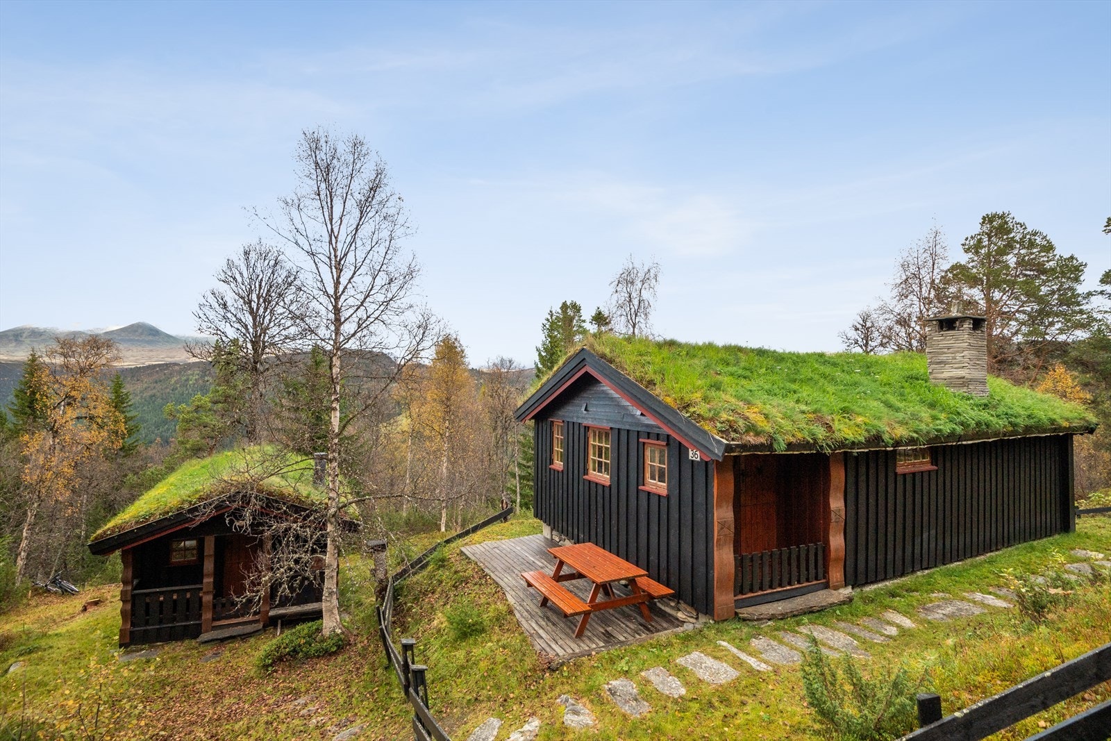 En hyggelig fritidseiendom med svært fin beliggenhet og utsikt. Galleribilde