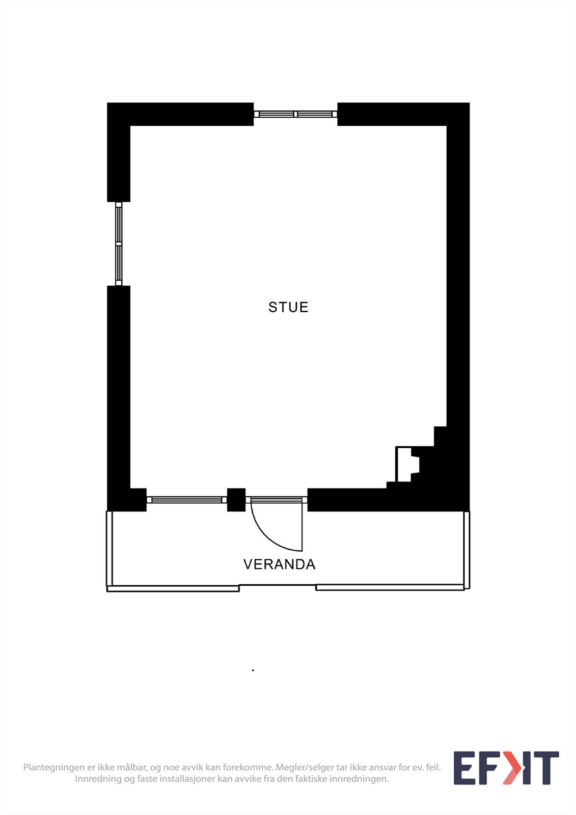 Plantegning - anneks Galleribilde
