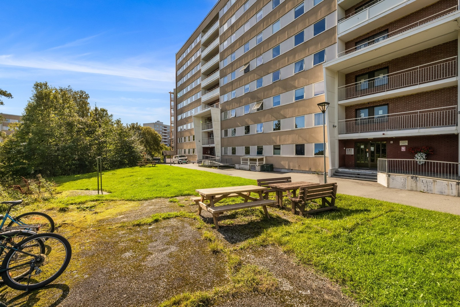 Hyggelige fellesområder - her kan man ta seg en kopp kaffe med naboen. Galleribilde