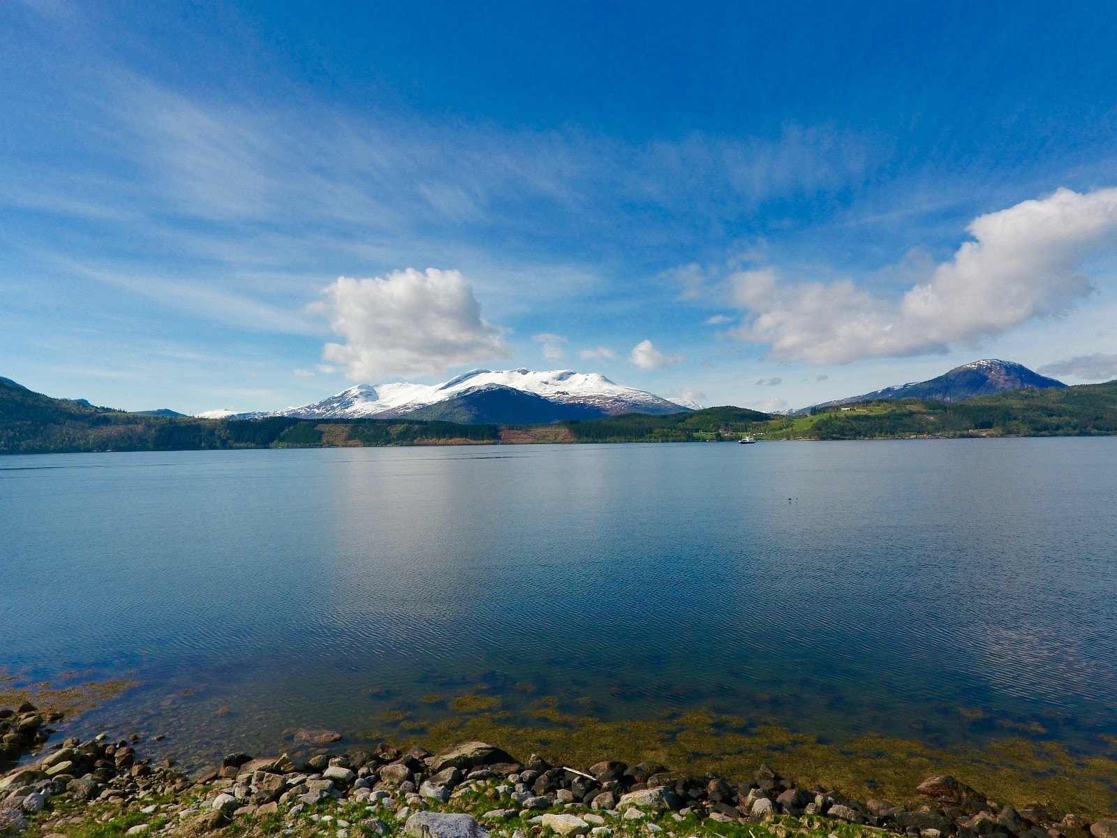 Utsikt mot sør fra Kråkhaugen boligfelt Galleribilde
