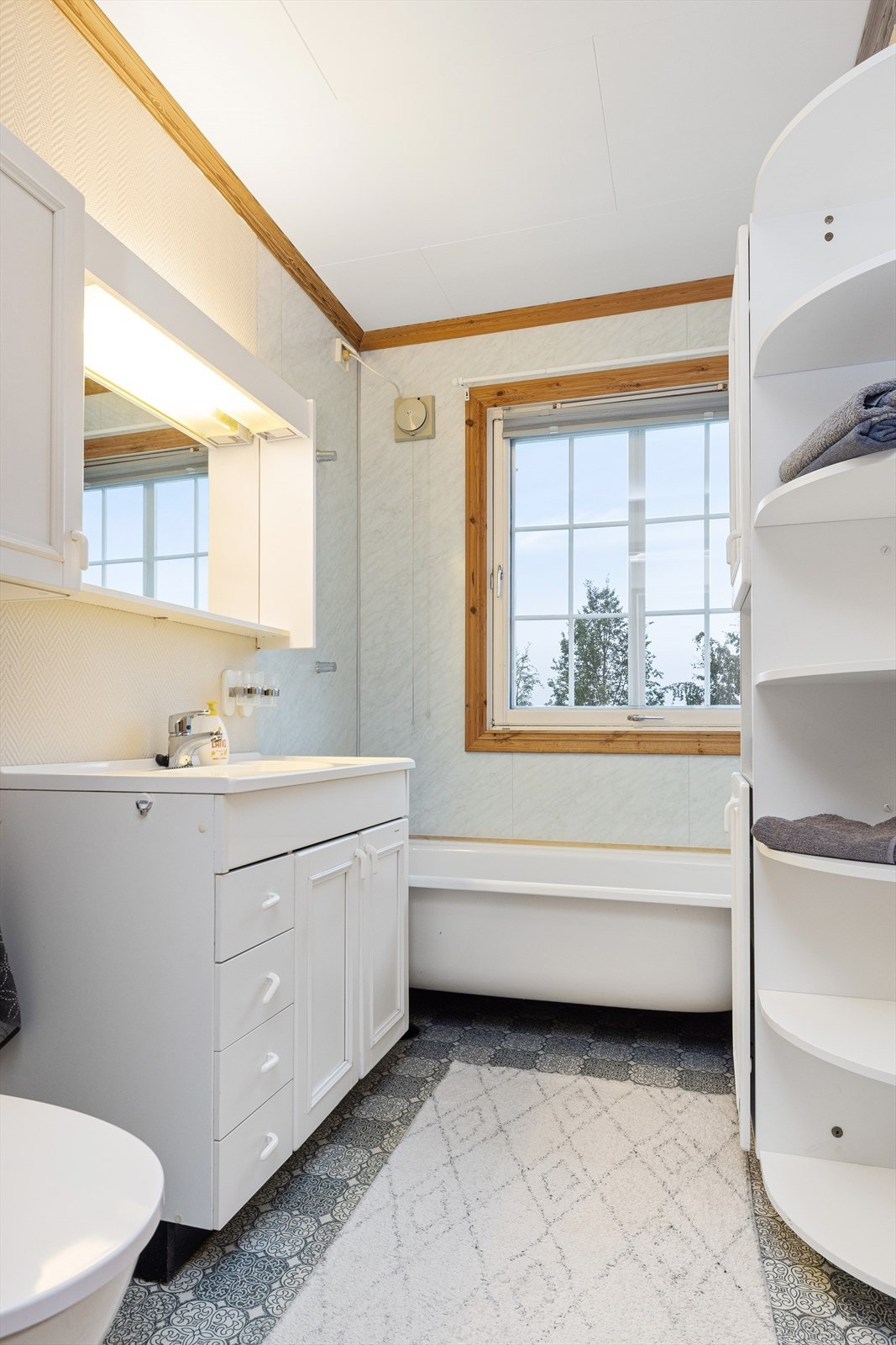 Bad og wc i hovedetg. Galleribilde