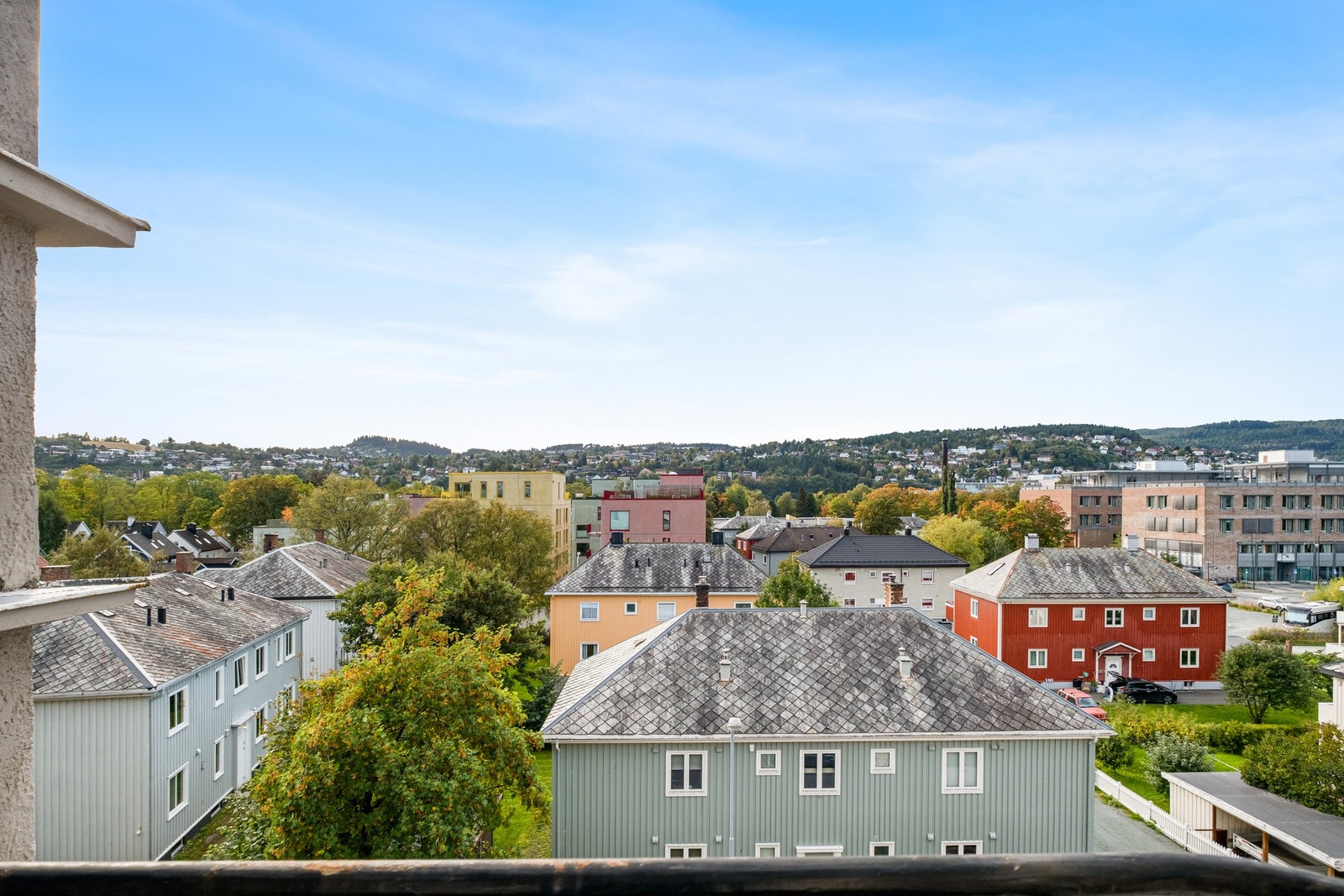 Herlig utsikt over nærområdet. Galleribilde