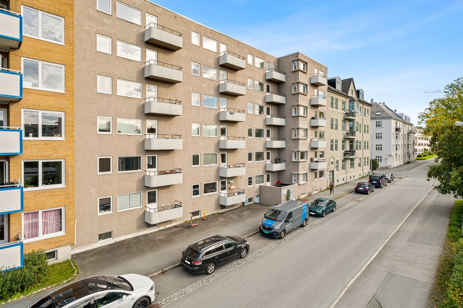 Fasadebilde. Galleribilde