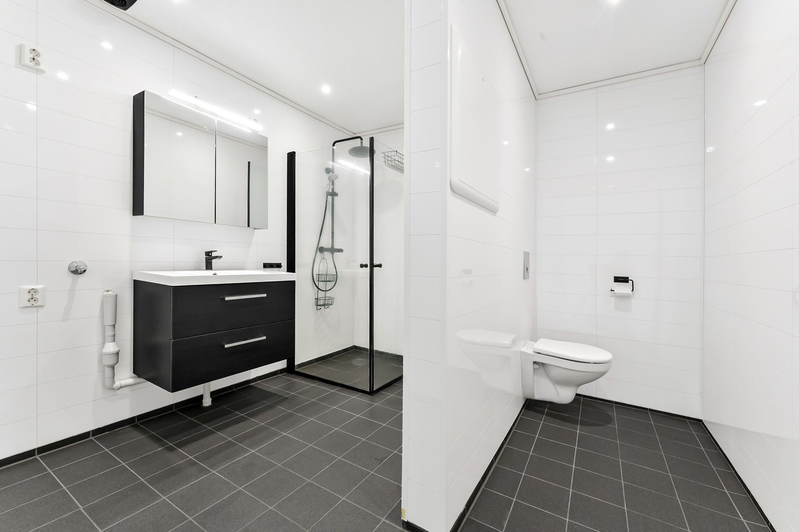 Stilfullt baderom Galleribilde