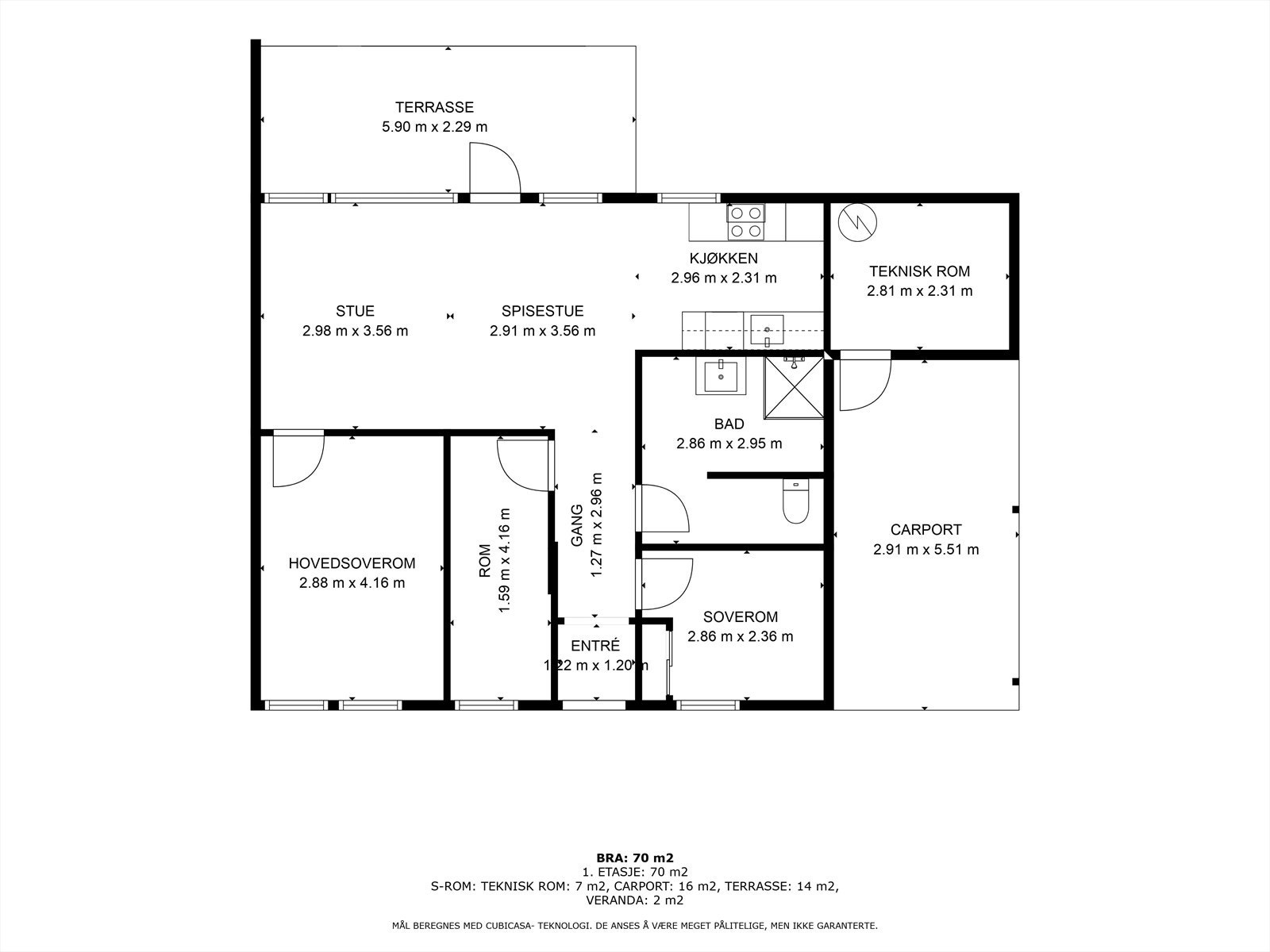 Planteikning Galleribilde